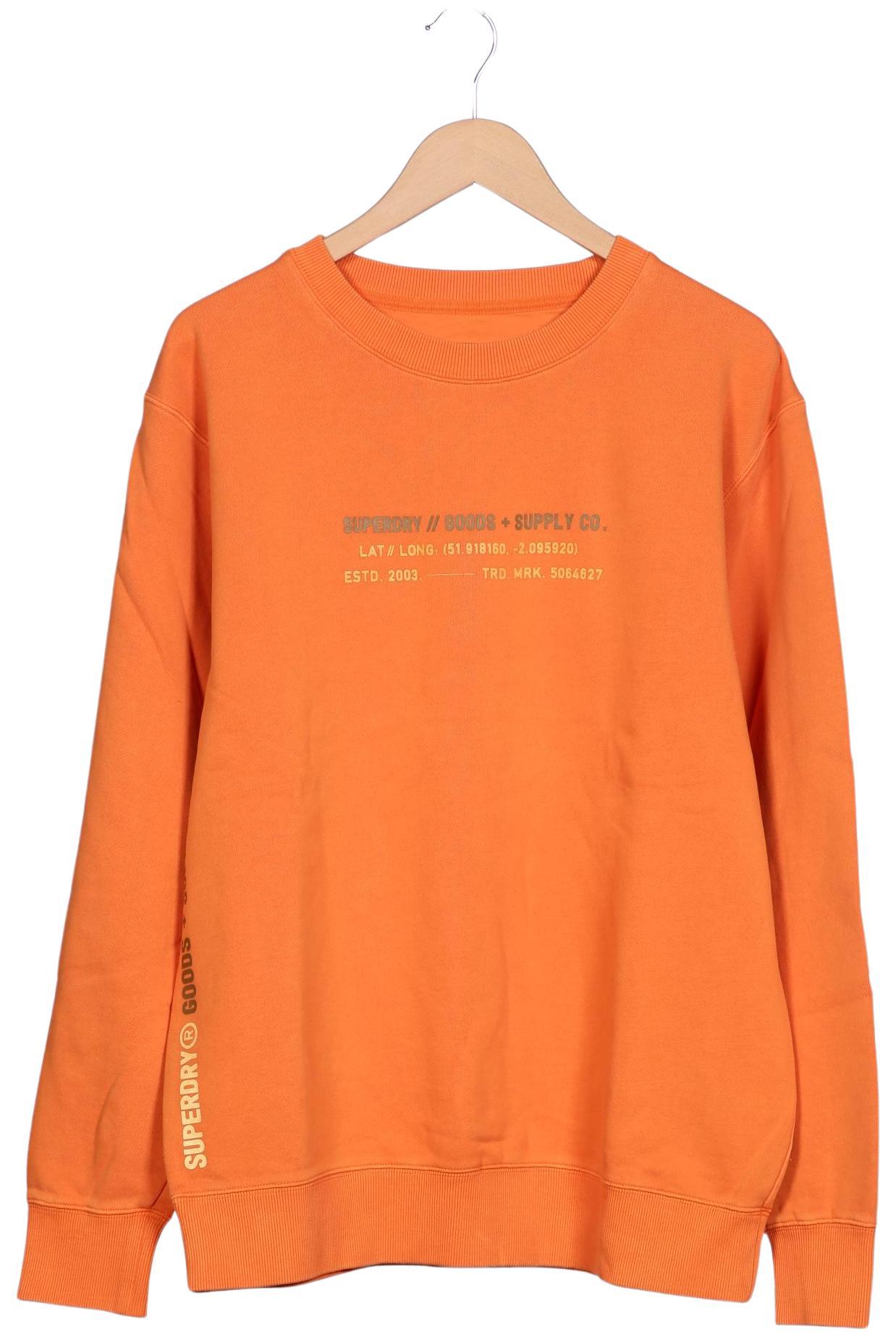 

Superdry Herren Sweatshirt, orange, Gr. 54