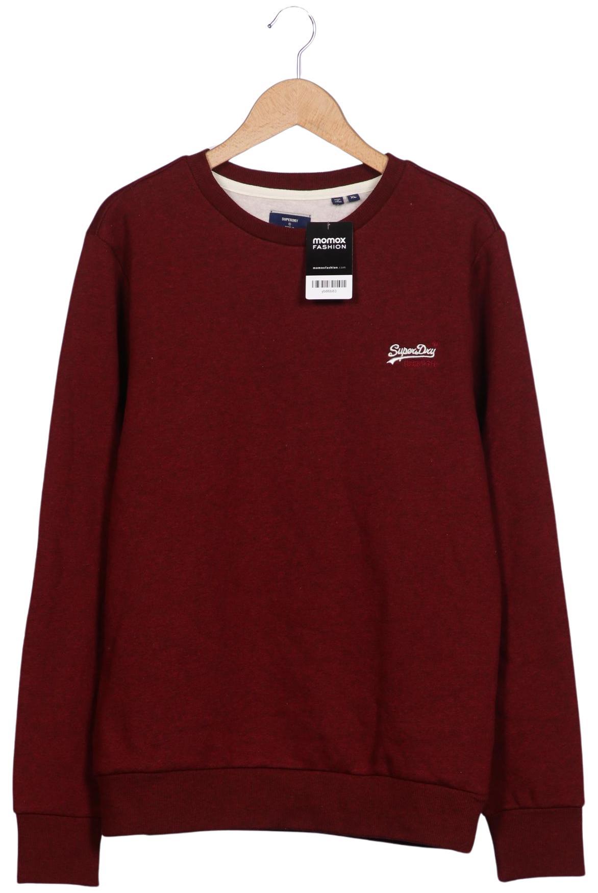 Thumbnail - Superdry Herren Sweatshirt, bordeaux, Gr. 54