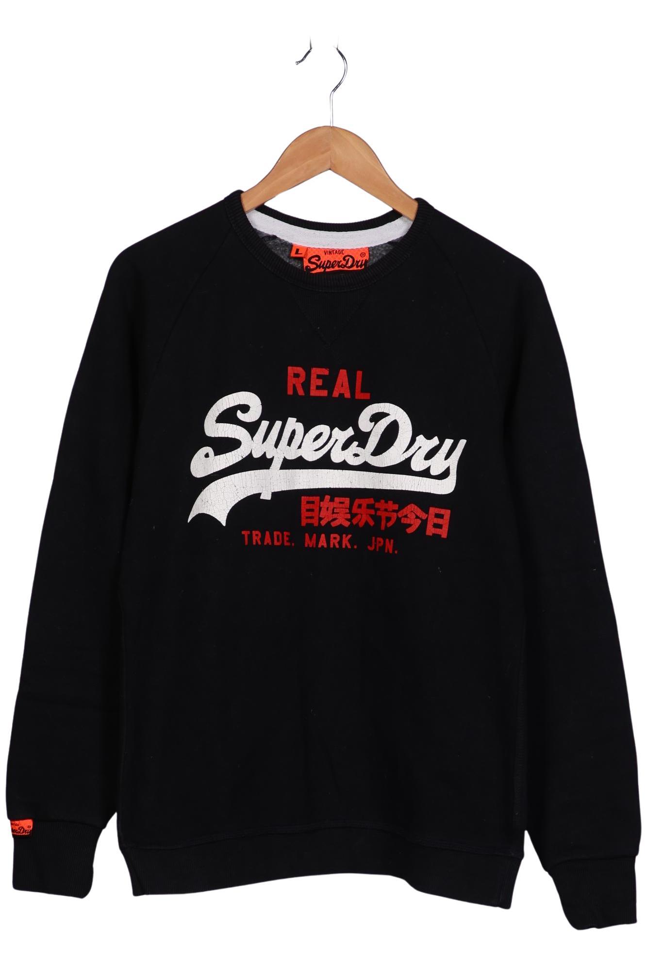 

Superdry Herren Sweatshirt, schwarz, Gr. 52
