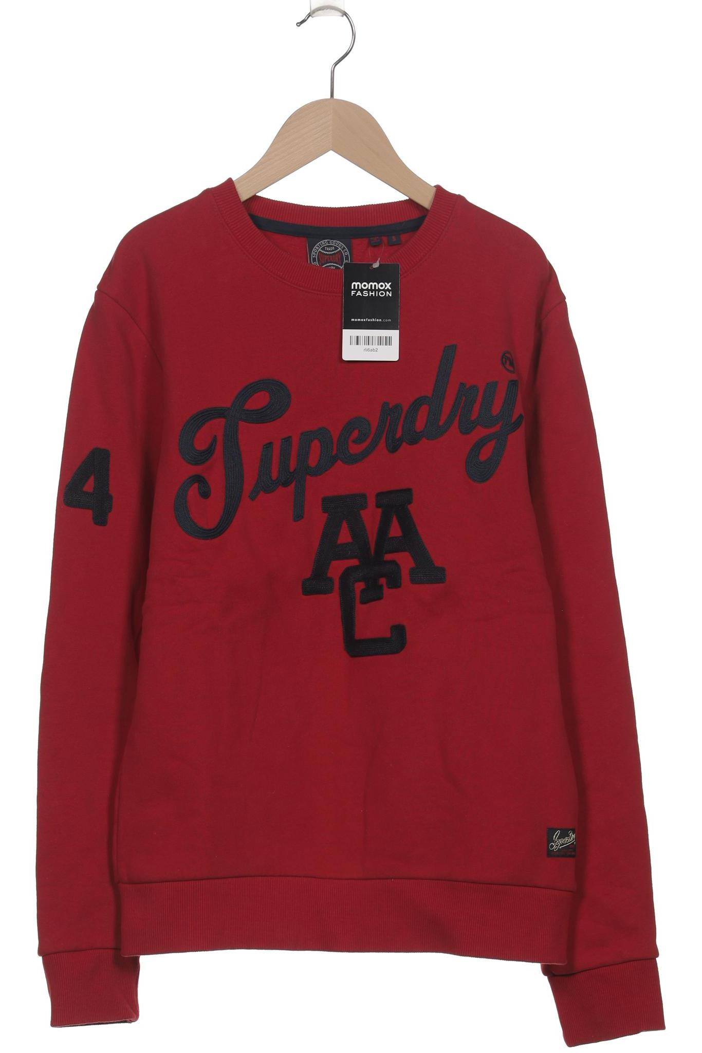 

Superdry Herren Sweatshirt, rot, Gr. 46