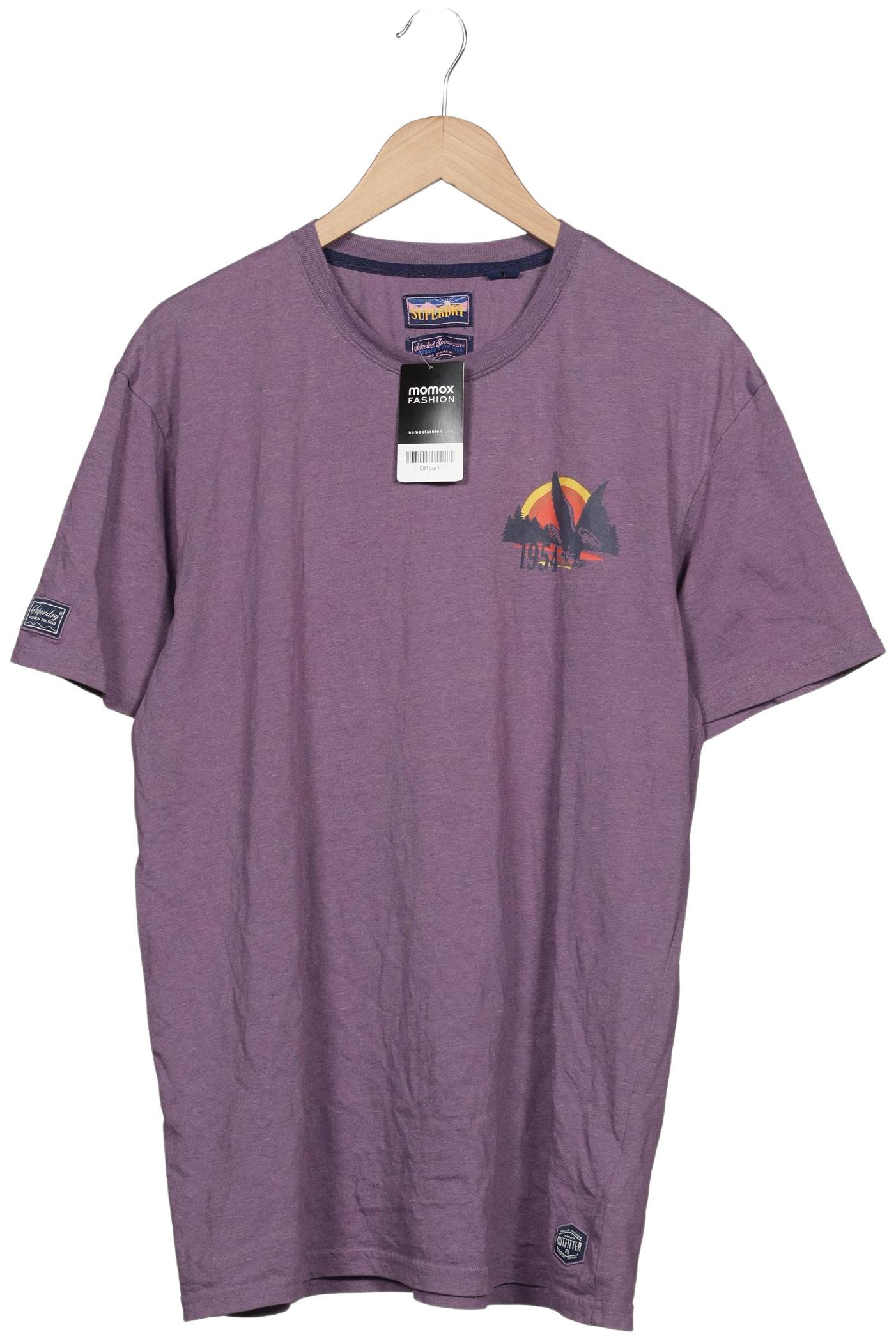 

Superdry Herren T-Shirt, flieder, Gr. 54