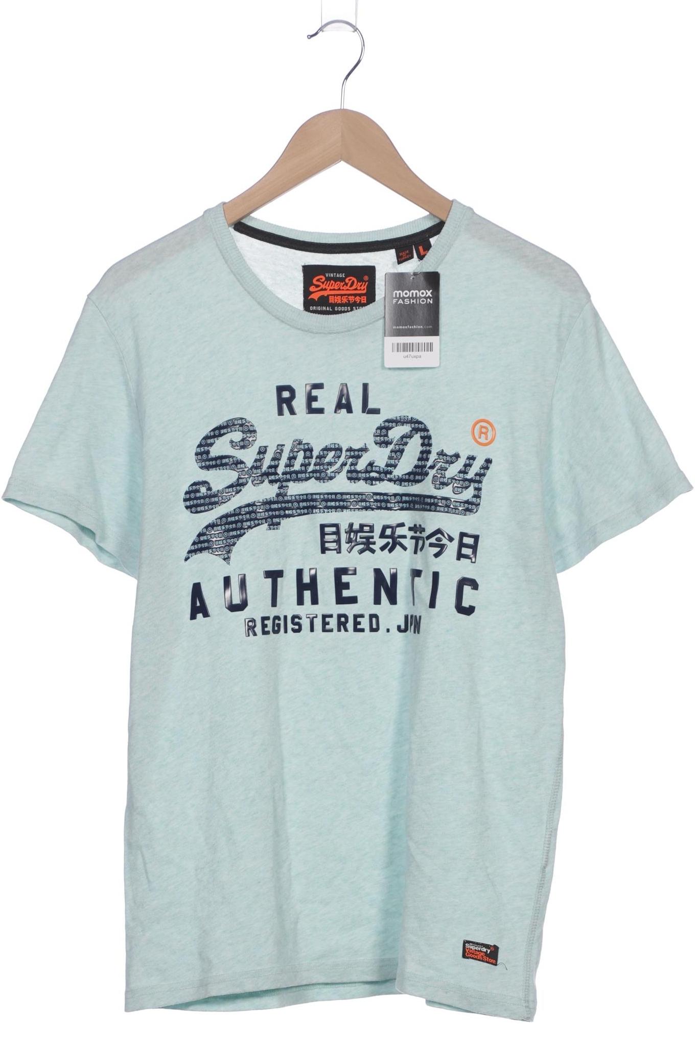 

Superdry Herren T-Shirt, hellgrün, Gr. 52