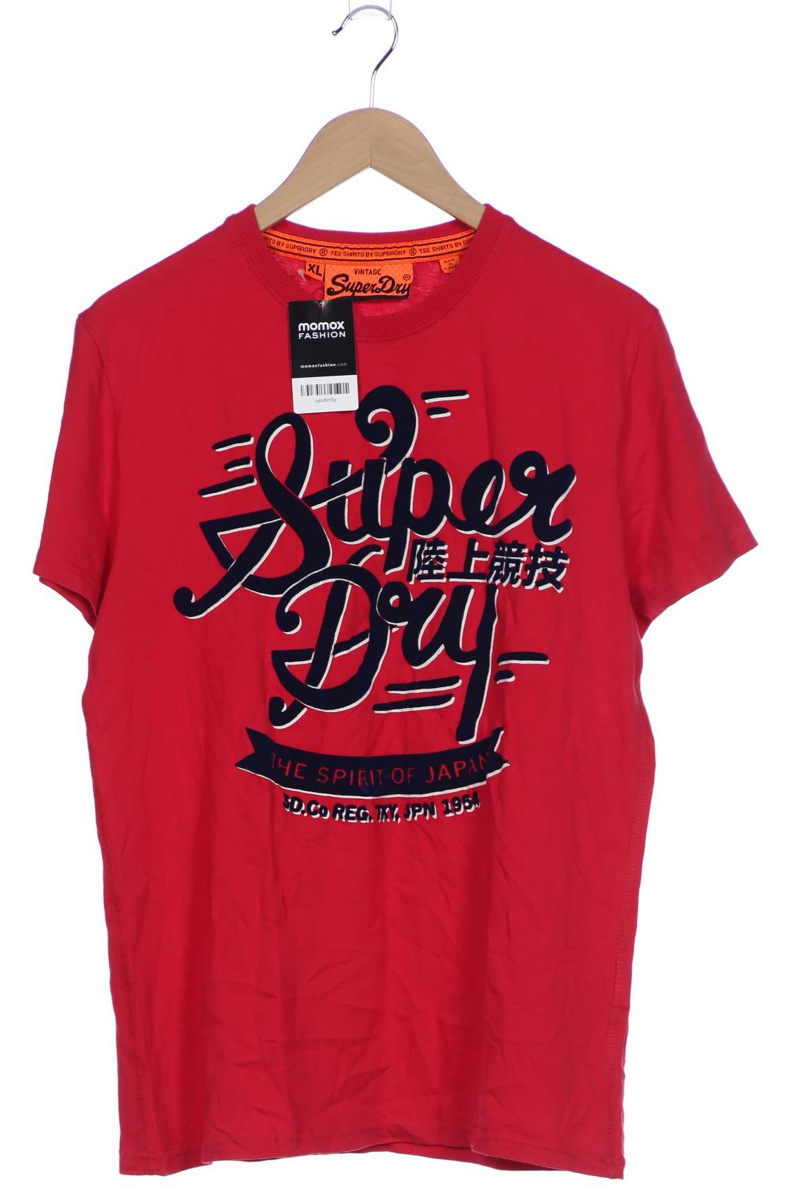 

Superdry Herren T-Shirt, rot, Gr. 54
