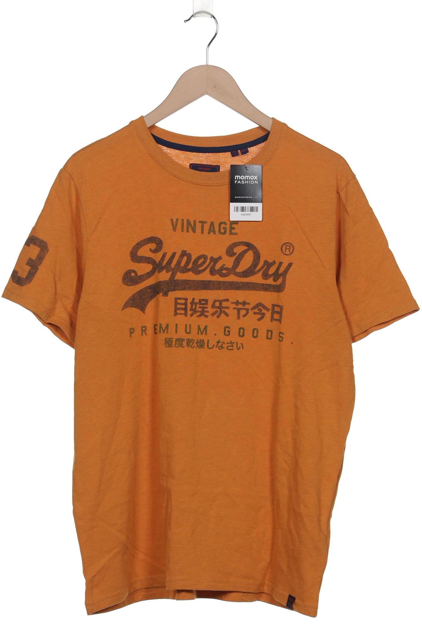 

Superdry Herren T-Shirt, orange, Gr. 56