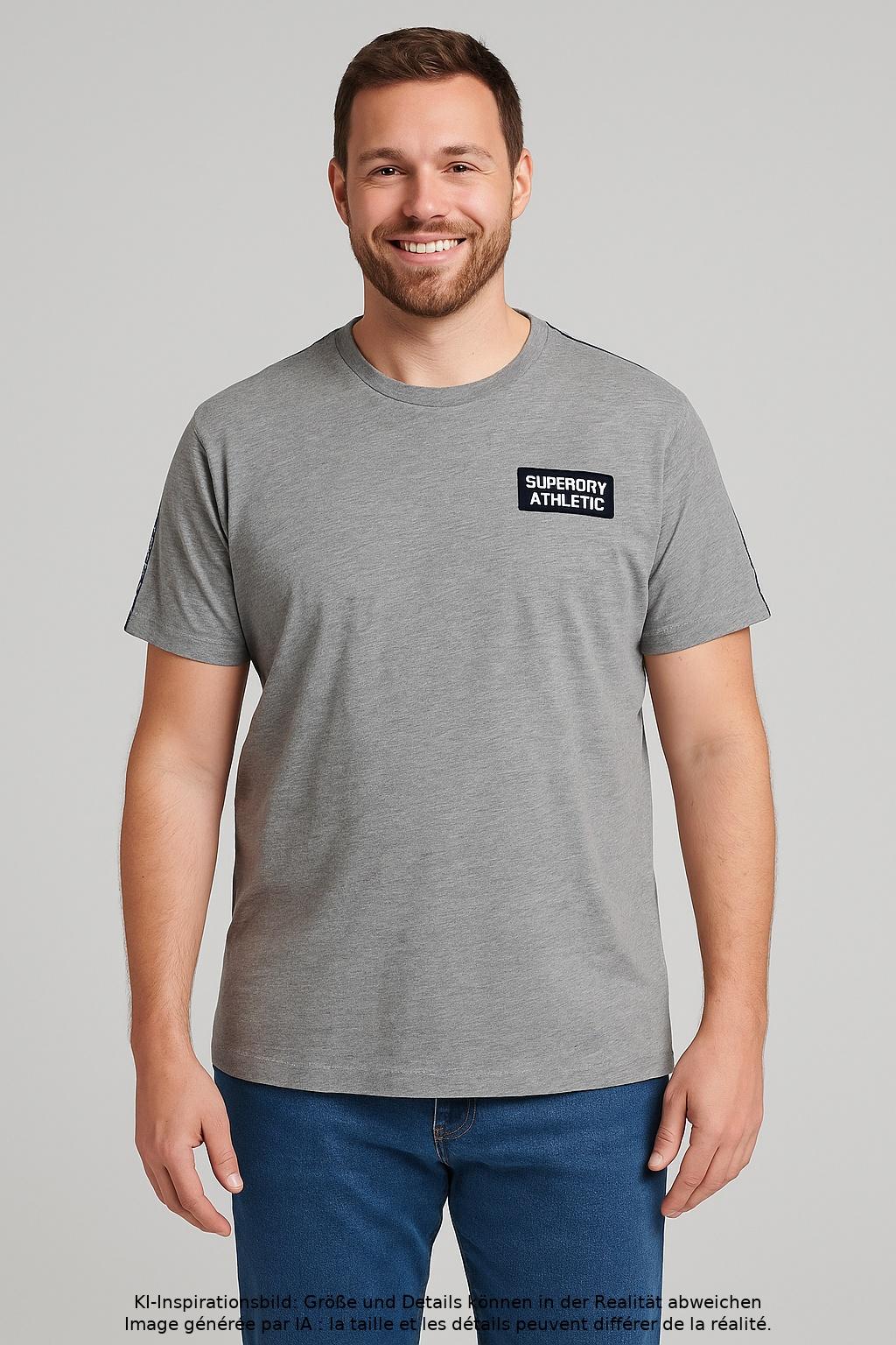 

Superdry Herren T-Shirt, grau, Gr. 56