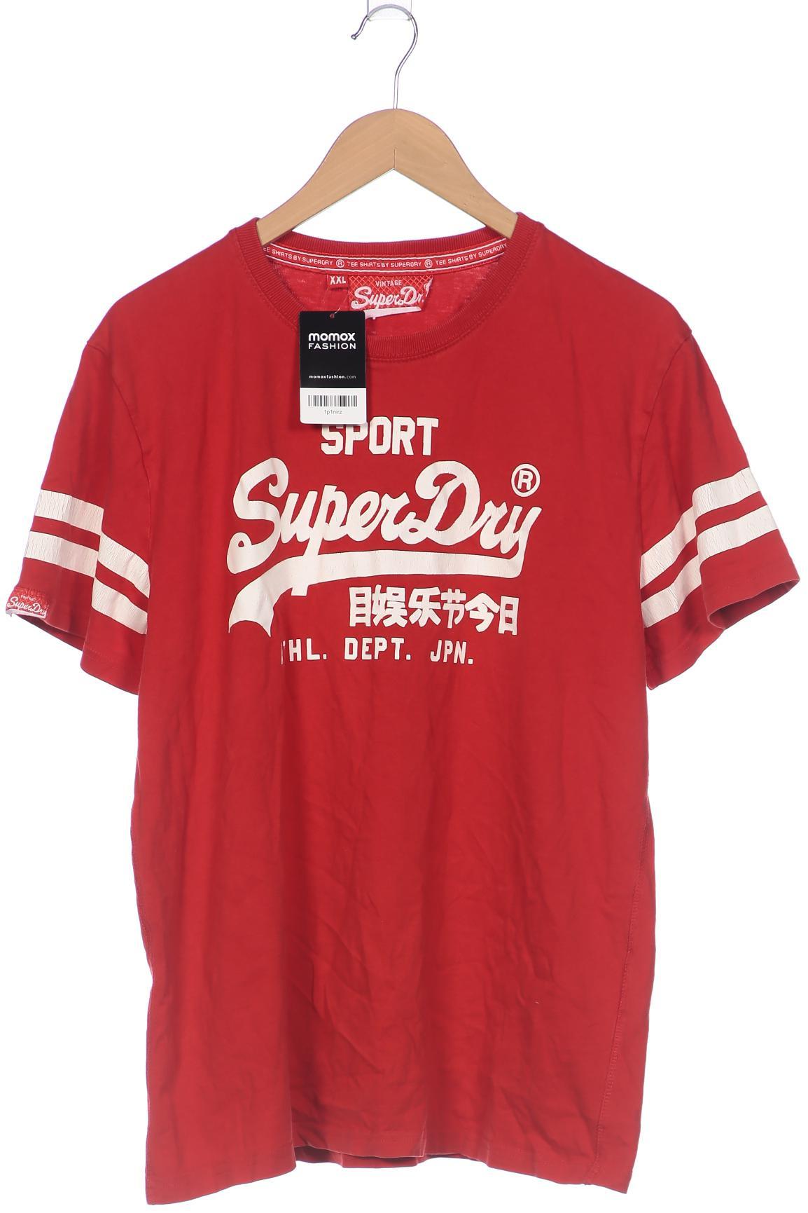 

Superdry Herren T-Shirt, rot, Gr. 56