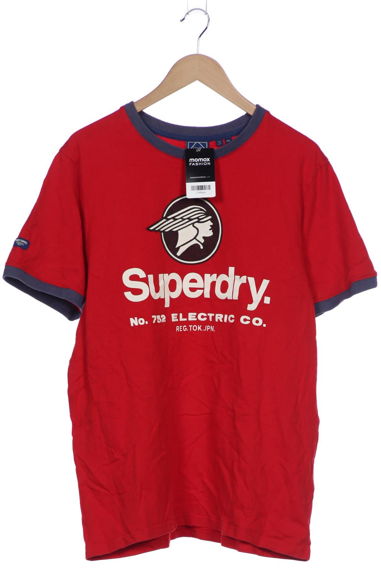 

Superdry Herren T-Shirt, rot, Gr. 58