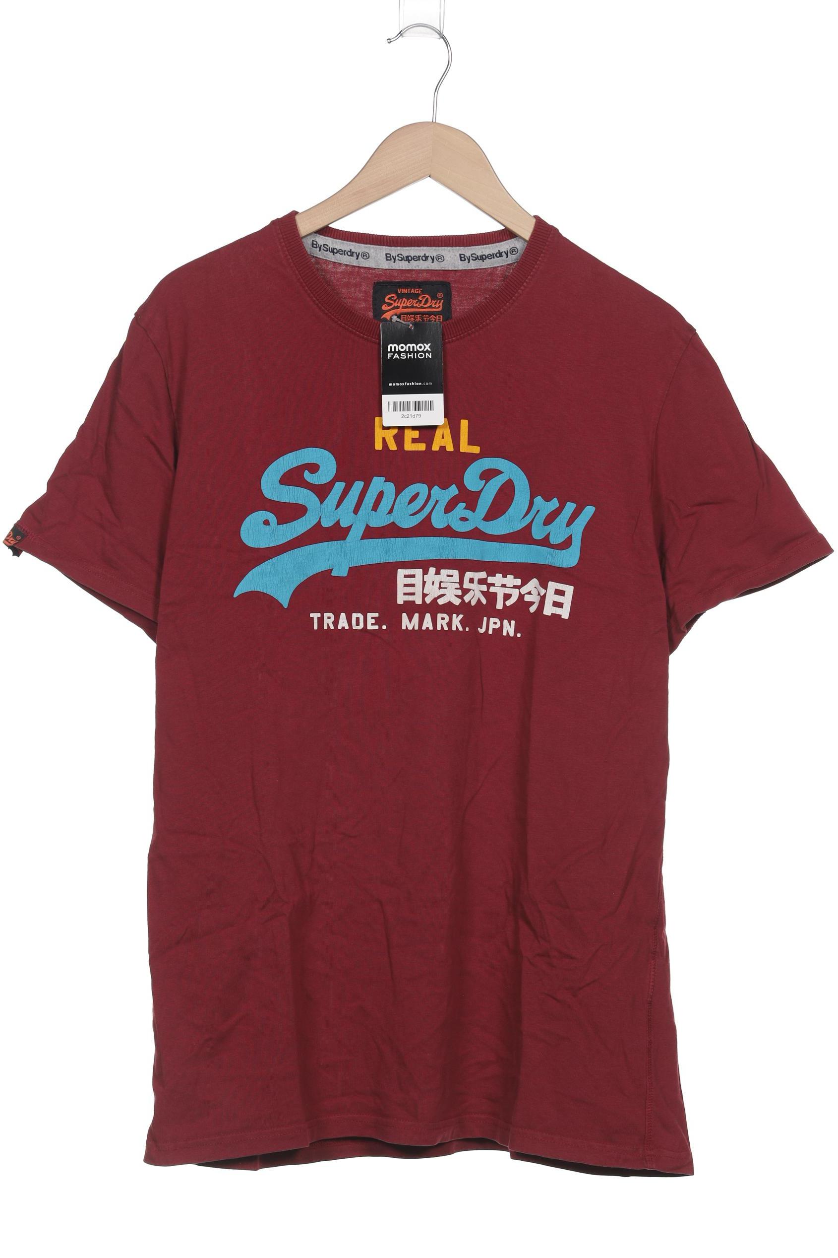 

Superdry Herren T-Shirt, bordeaux, Gr. 56