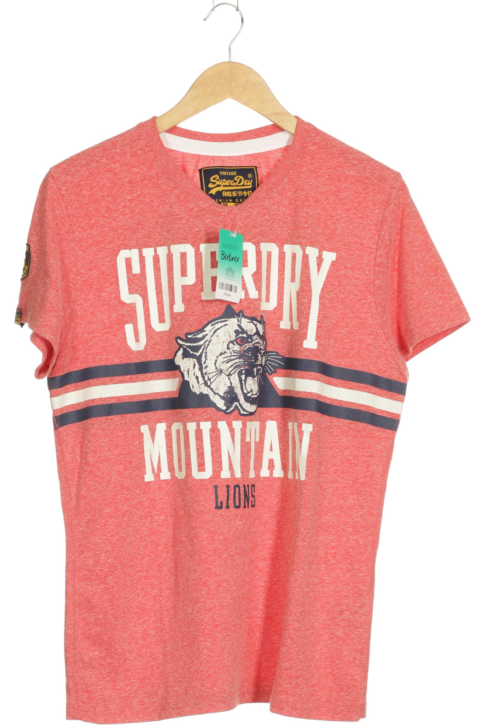 

Superdry Herren T-Shirt, pink, Gr. 52