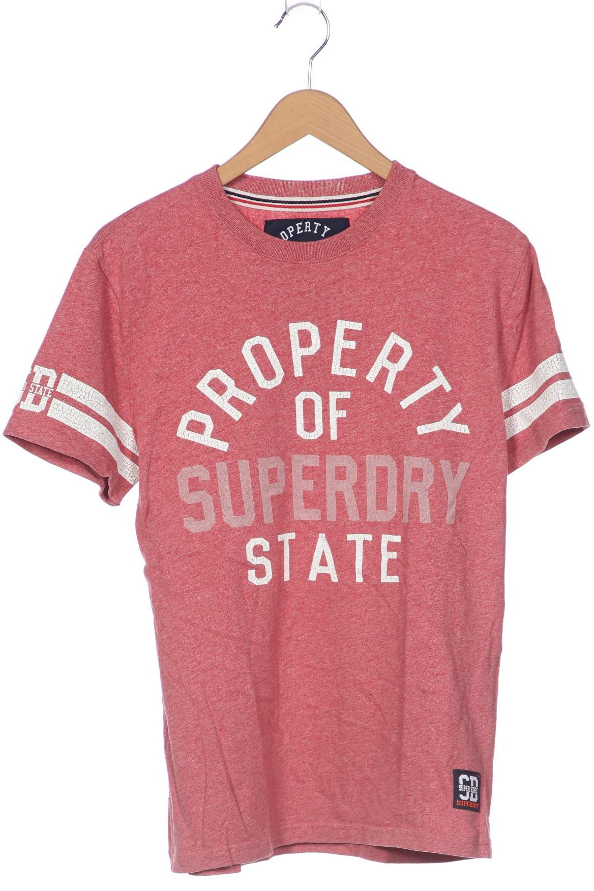 

Superdry Herren T-Shirt, rot, Gr. 48