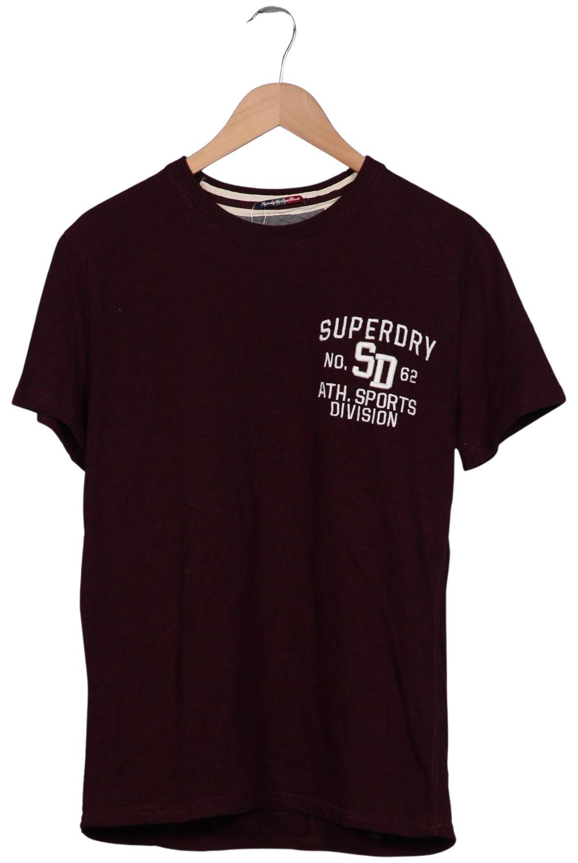 

Superdry Herren T-Shirt, bordeaux, Gr. 54