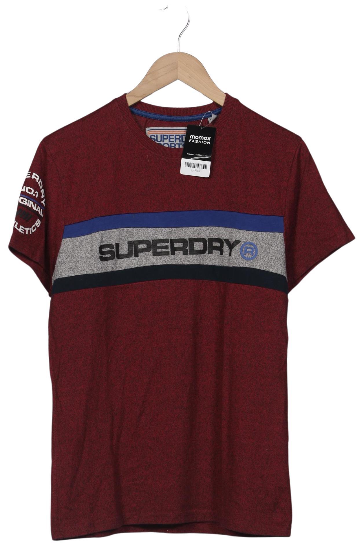 

Superdry Herren T-Shirt, bordeaux, Gr. 54