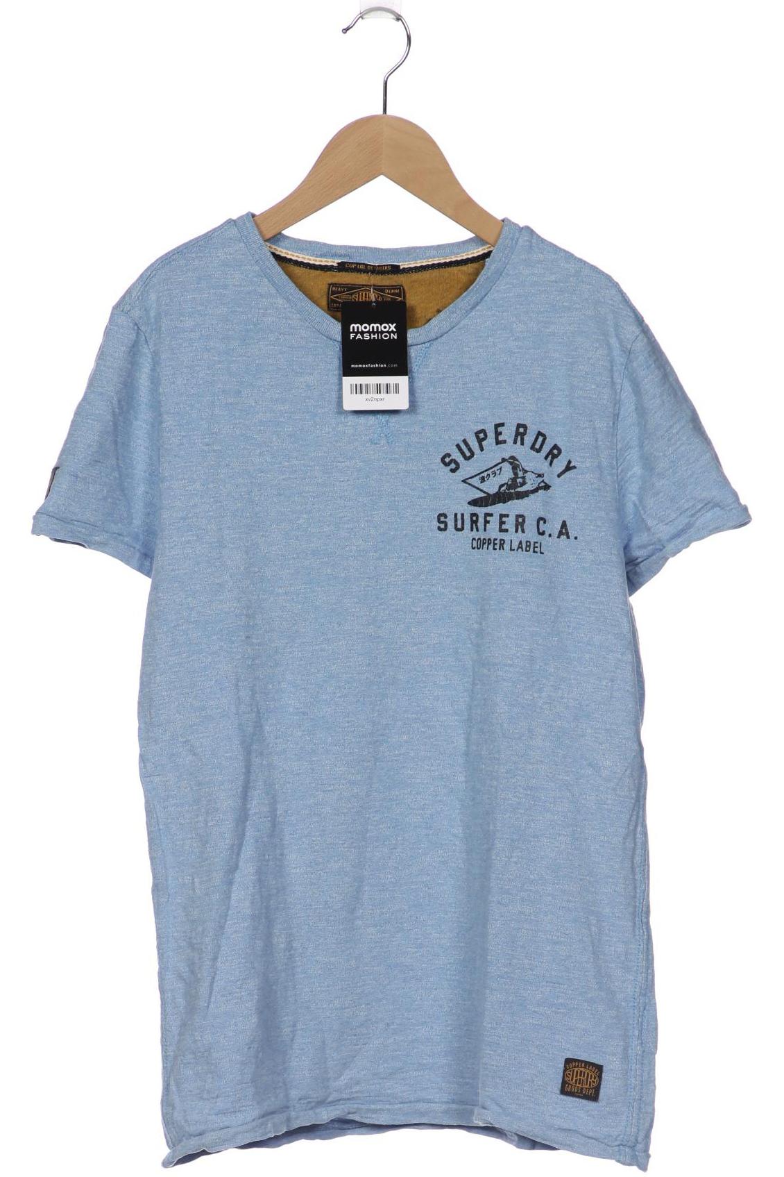 

Superdry Herren T-Shirt, hellblau, Gr. 52