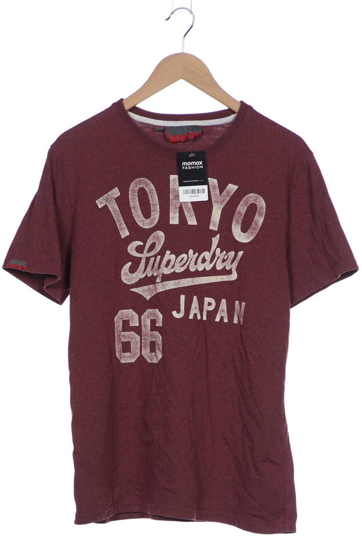 

Superdry Herren T-Shirt, bordeaux, Gr. 54