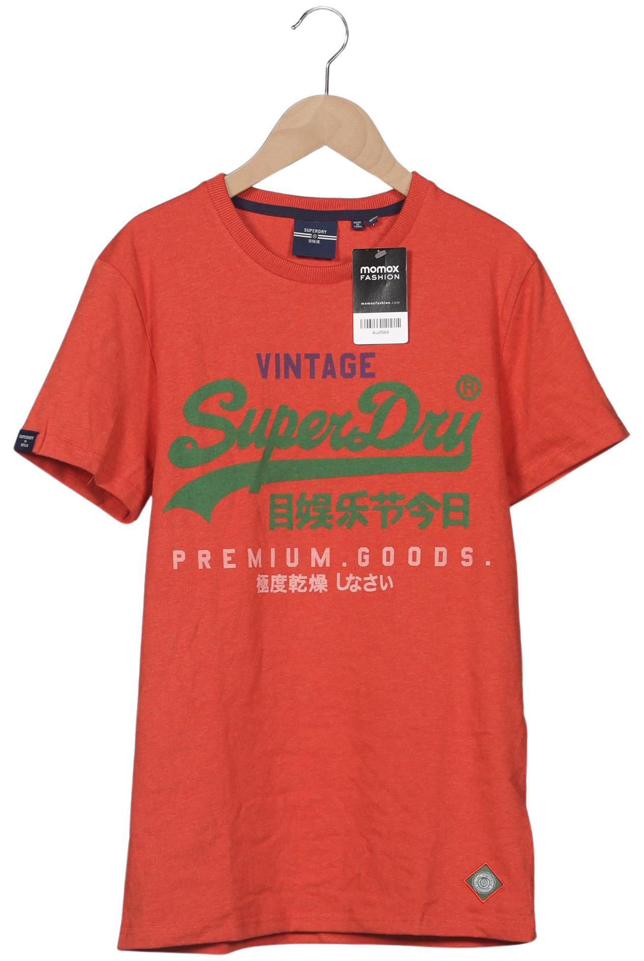 

Superdry Herren T-Shirt, orange, Gr. 46