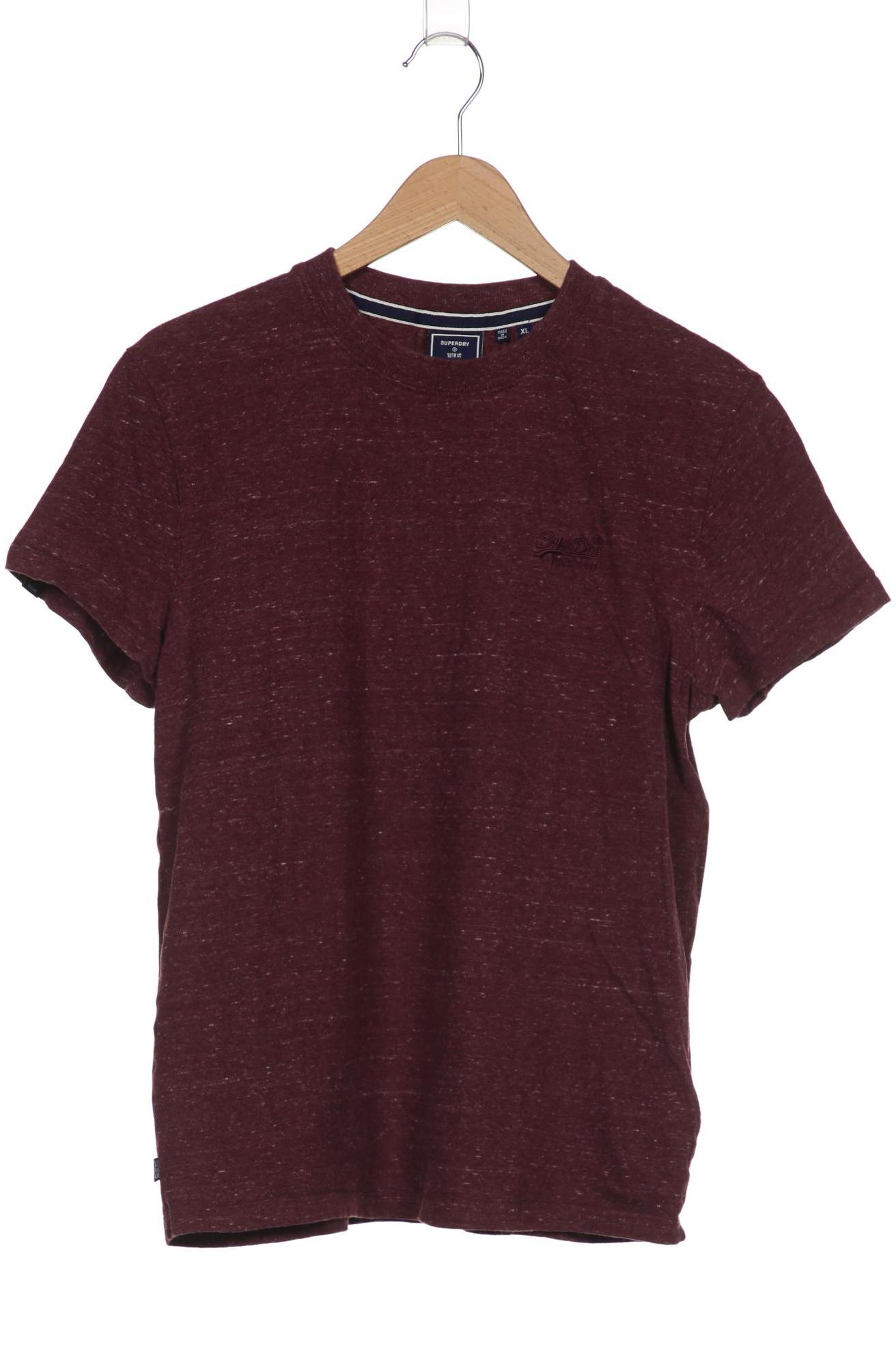 

Superdry Herren T-Shirt, bordeaux