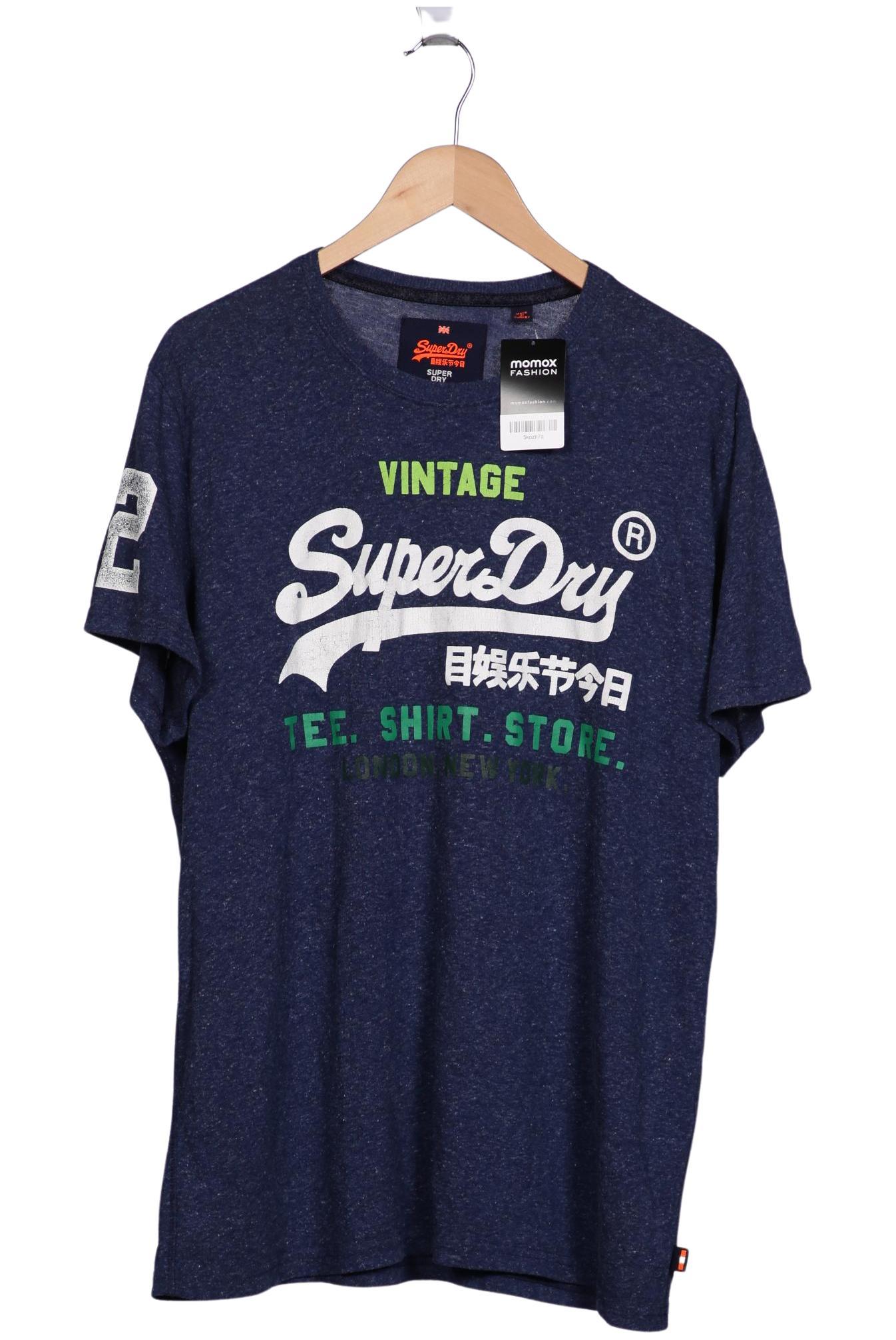 

Superdry Herren T-Shirt, marineblau, Gr. 58