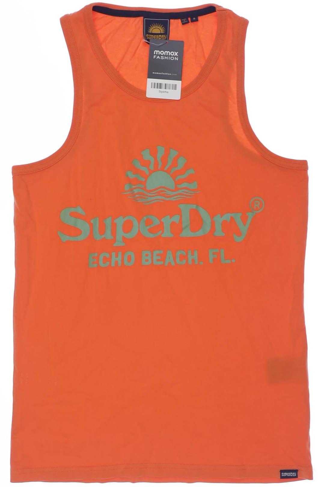 

Superdry Herren T-Shirt, orange, Gr. 46