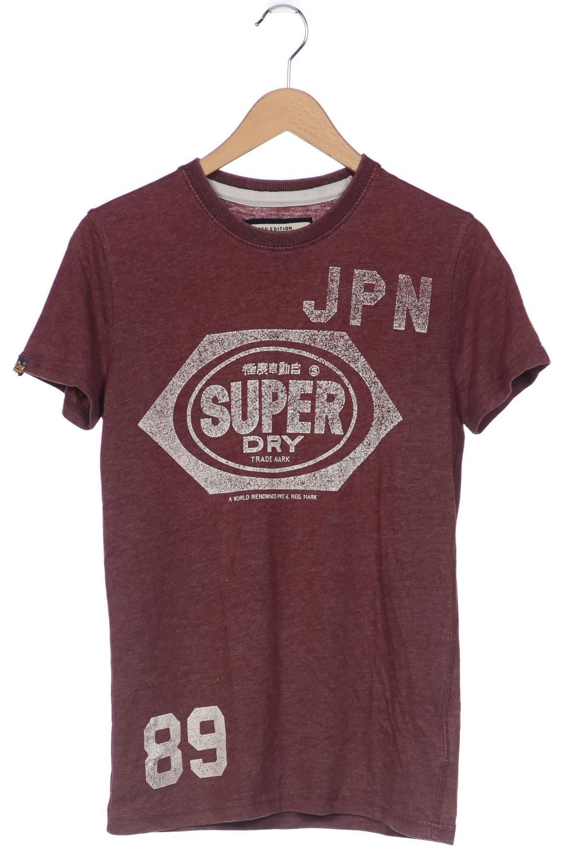 

Superdry Herren T-Shirt, bordeaux