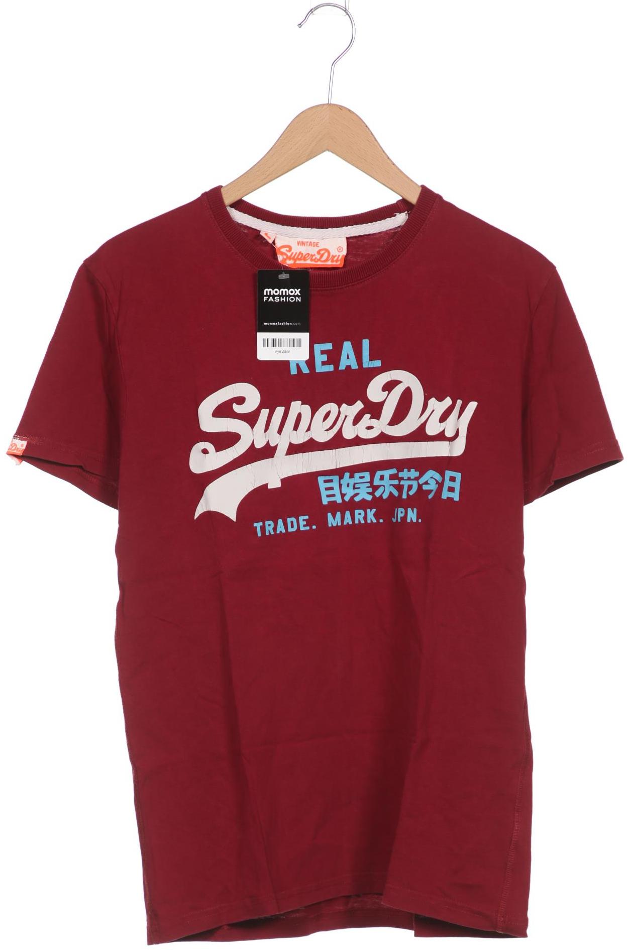 

Superdry Herren T-Shirt, bordeaux, Gr. 52