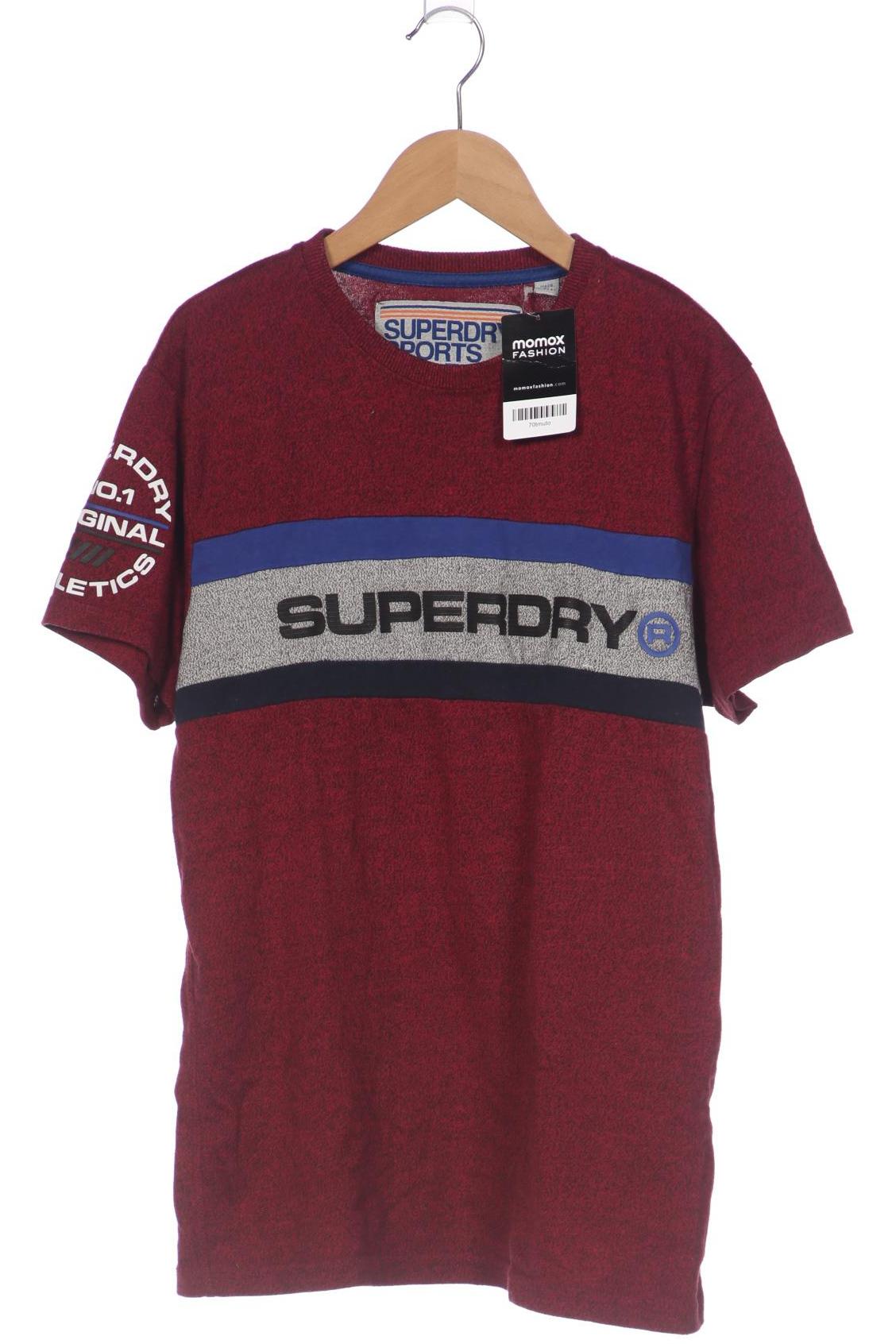 

Superdry Herren T-Shirt, bordeaux, Gr. 48