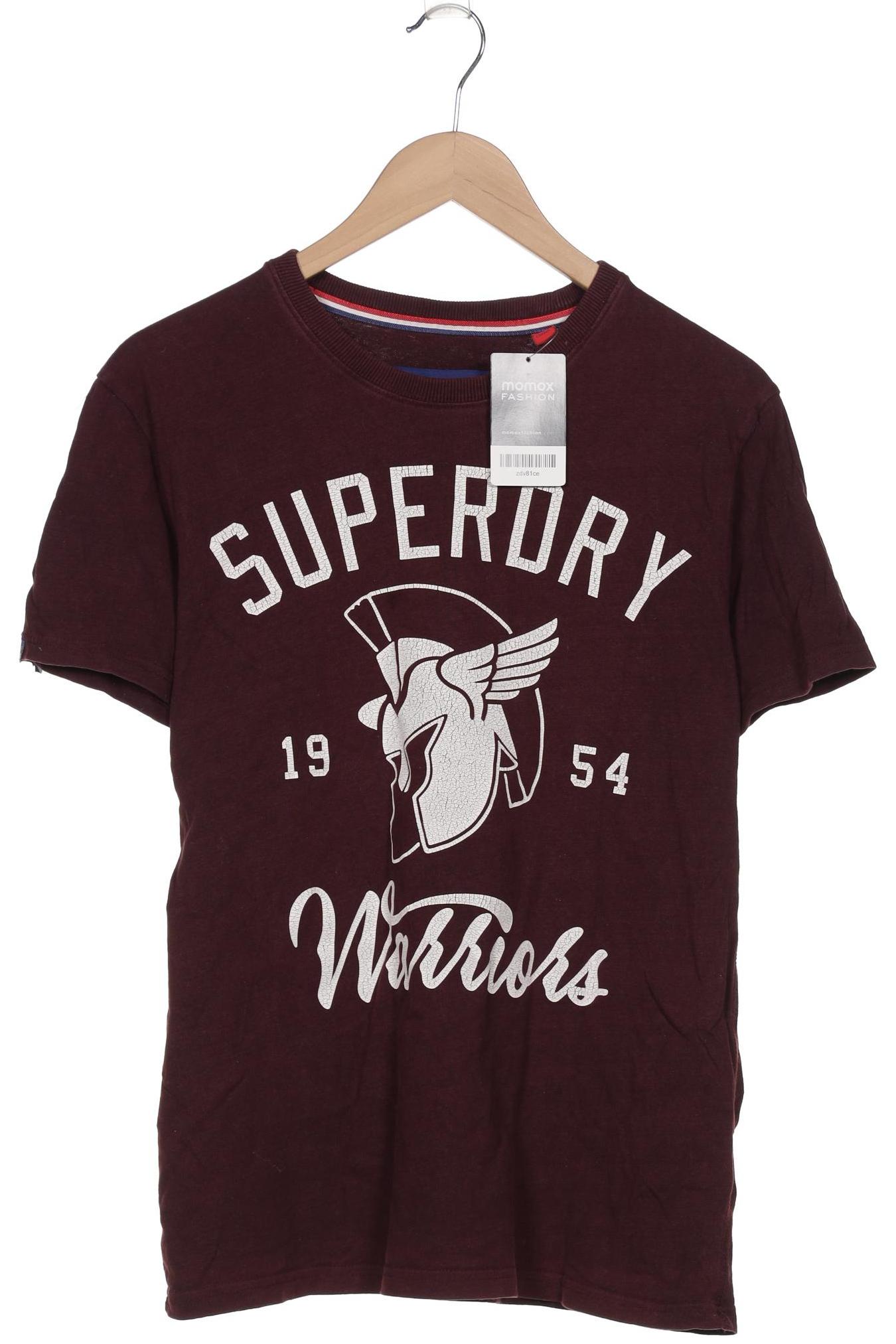 

Superdry Herren T-Shirt, bordeaux, Gr. 52