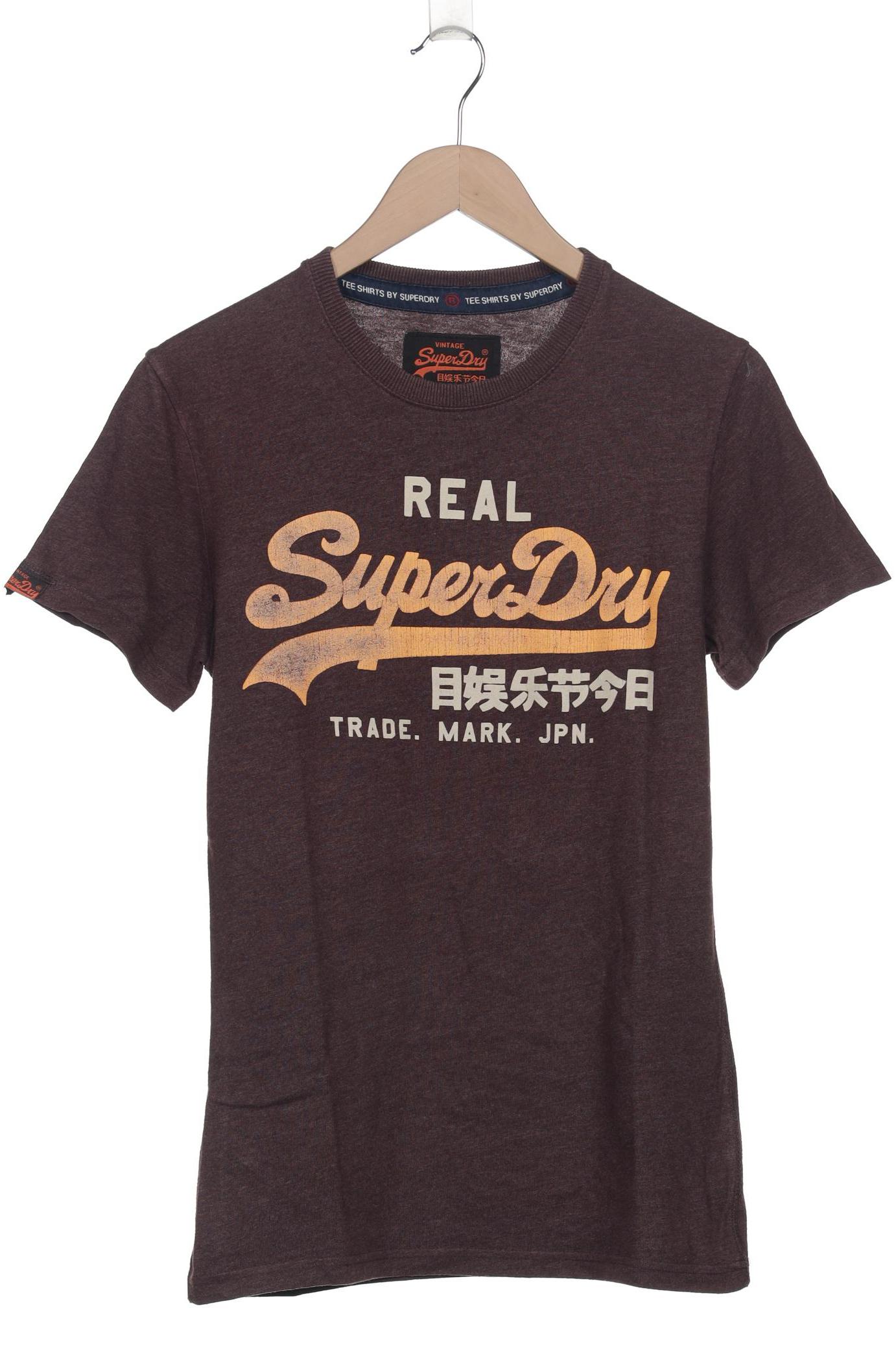 

Superdry Herren T-Shirt, bordeaux, Gr. 46