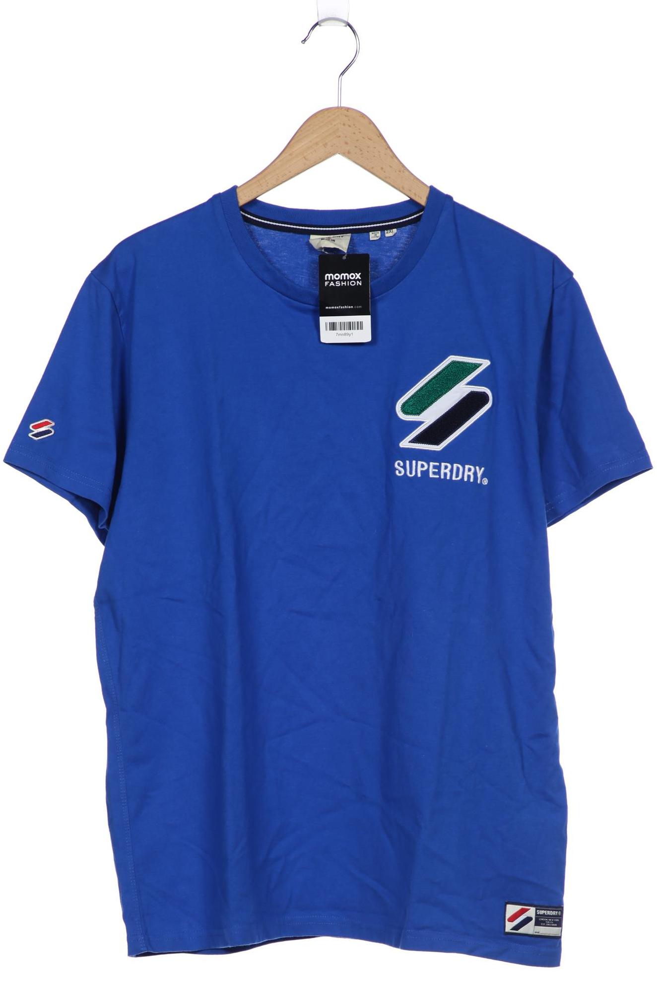 

Superdry Herren T-Shirt, blau