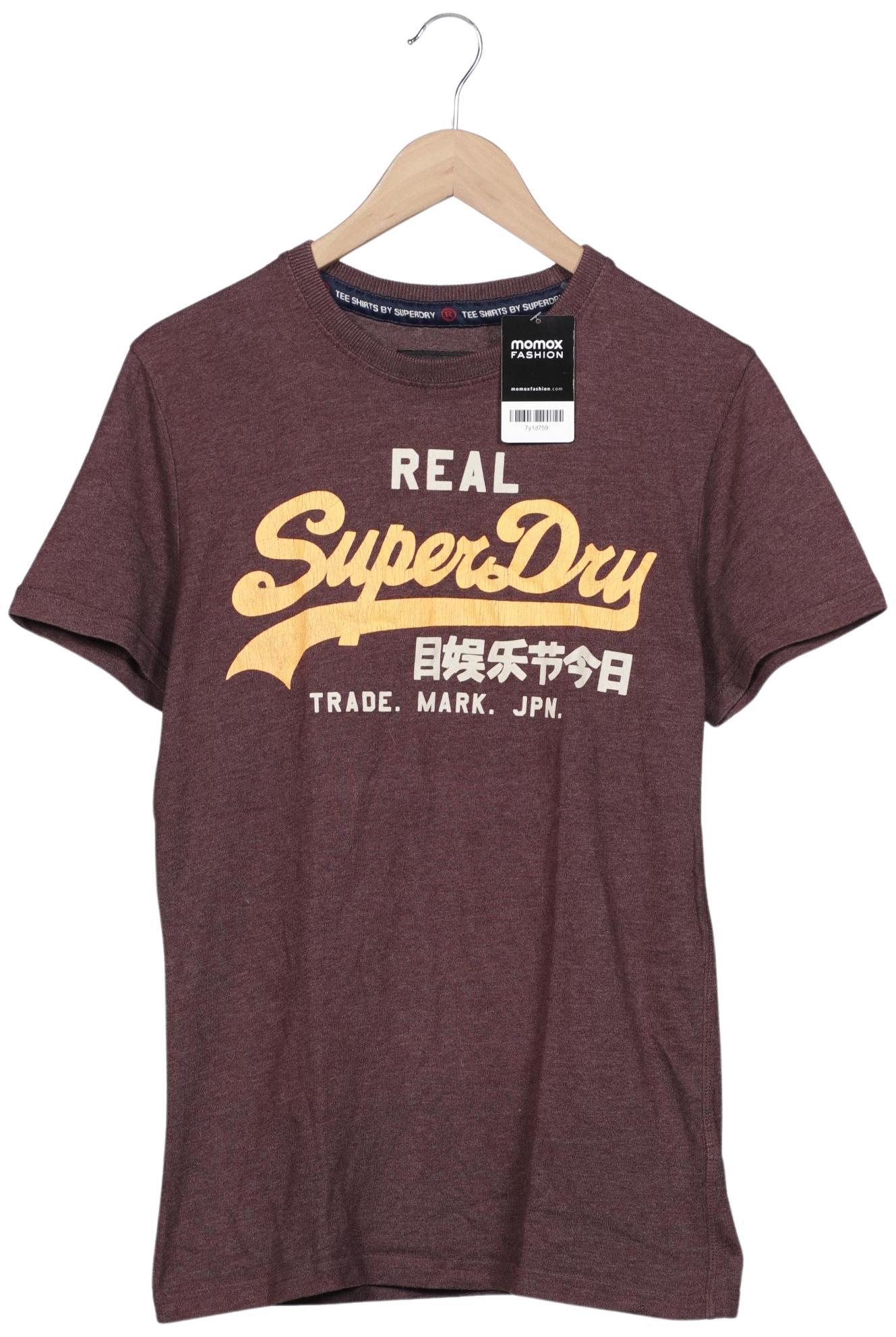 

Superdry Herren T-Shirt, bordeaux, Gr. 46