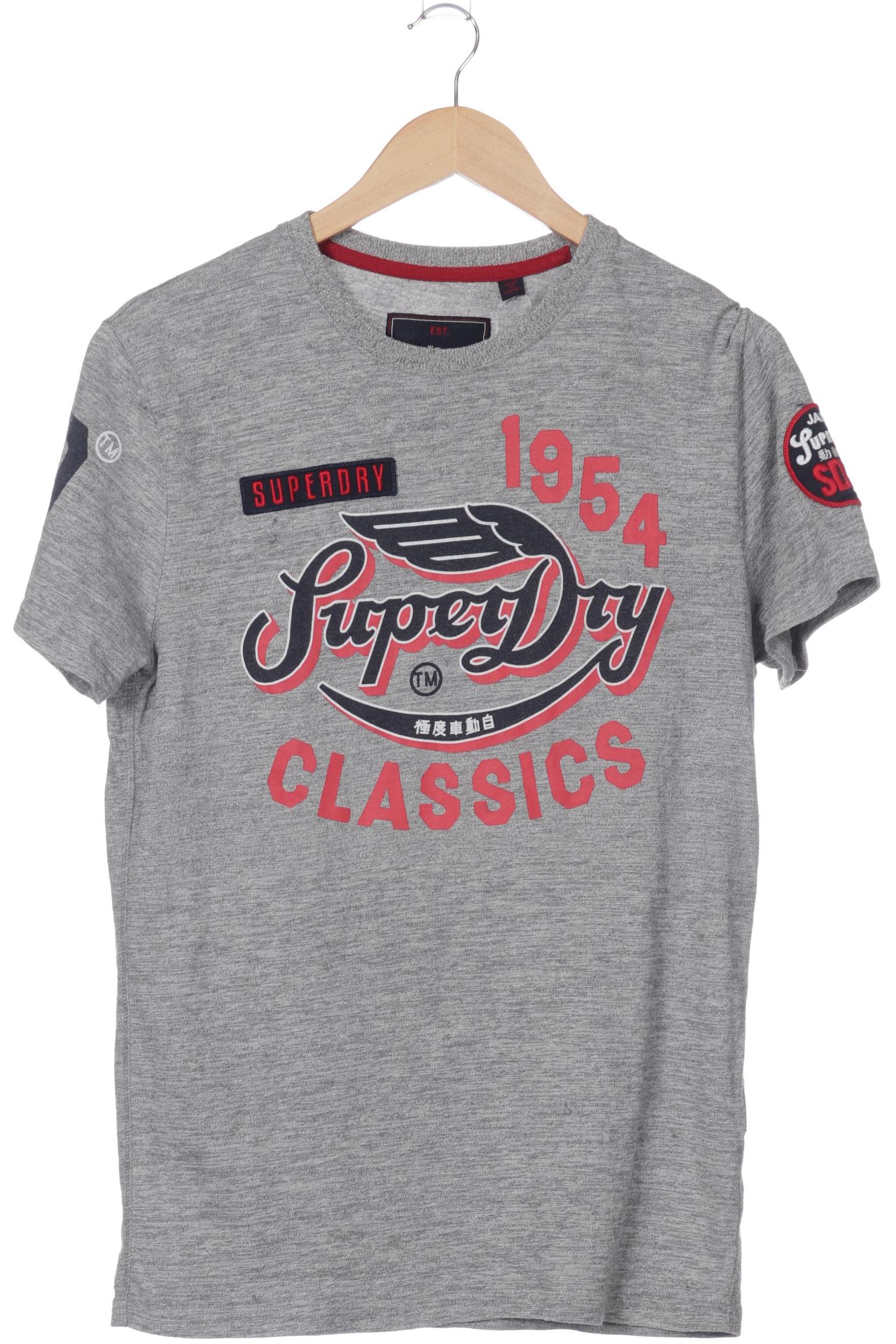 

Superdry Herren T-Shirt, grau, Gr. 48