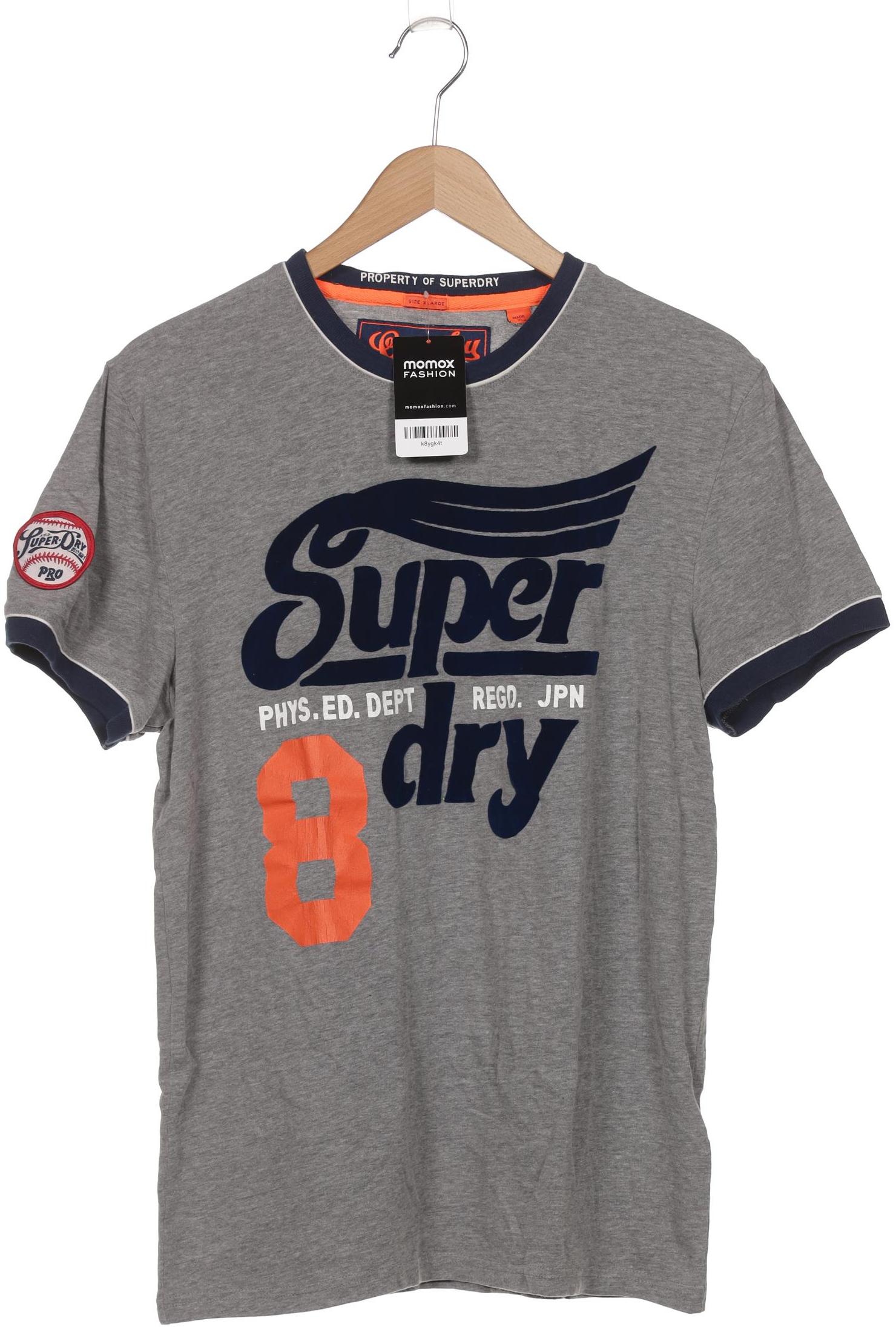 

Superdry Herren T-Shirt, grau, Gr. 54