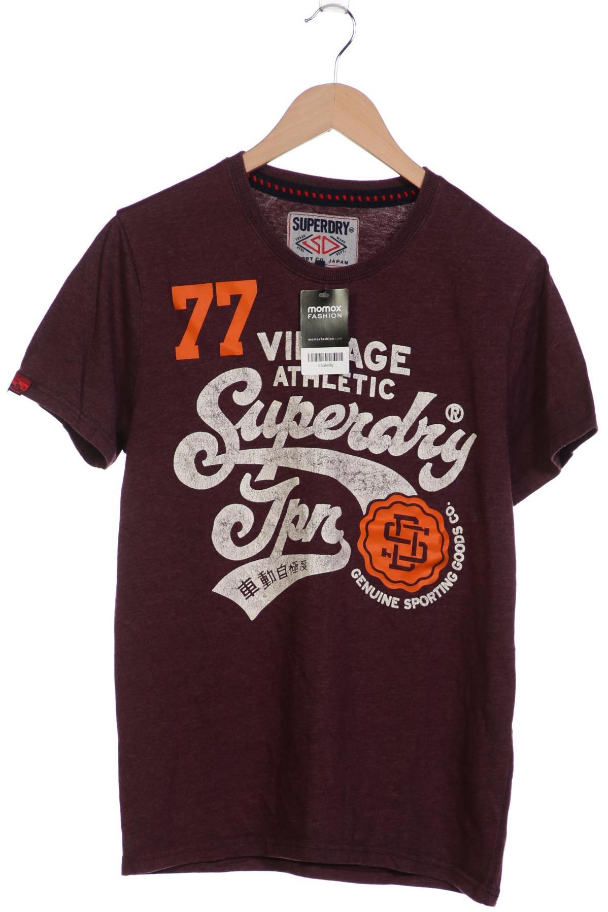 

Superdry Herren T-Shirt, bordeaux, Gr. 54