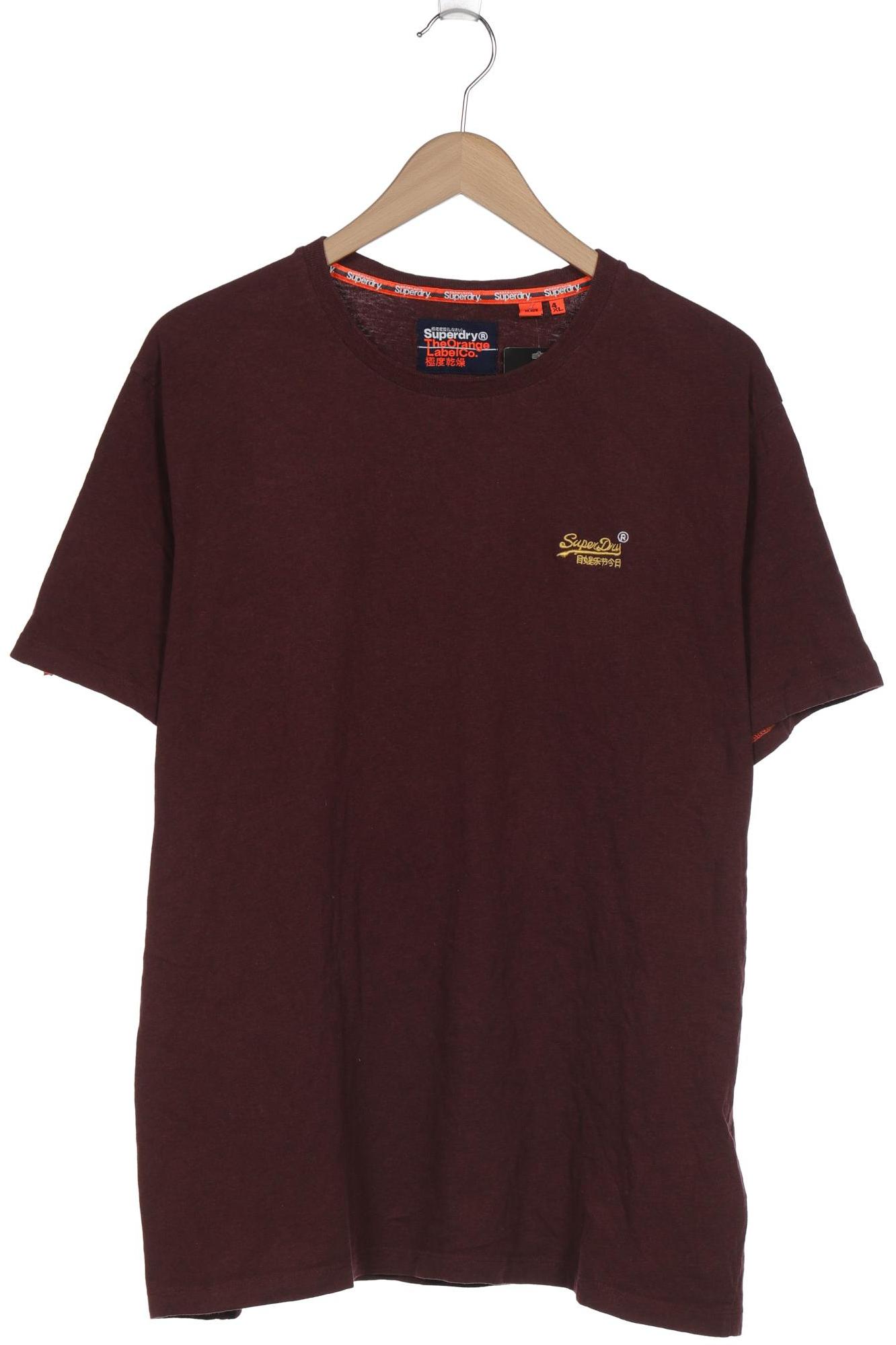 

Superdry Herren T-Shirt, bordeaux, Gr. 60