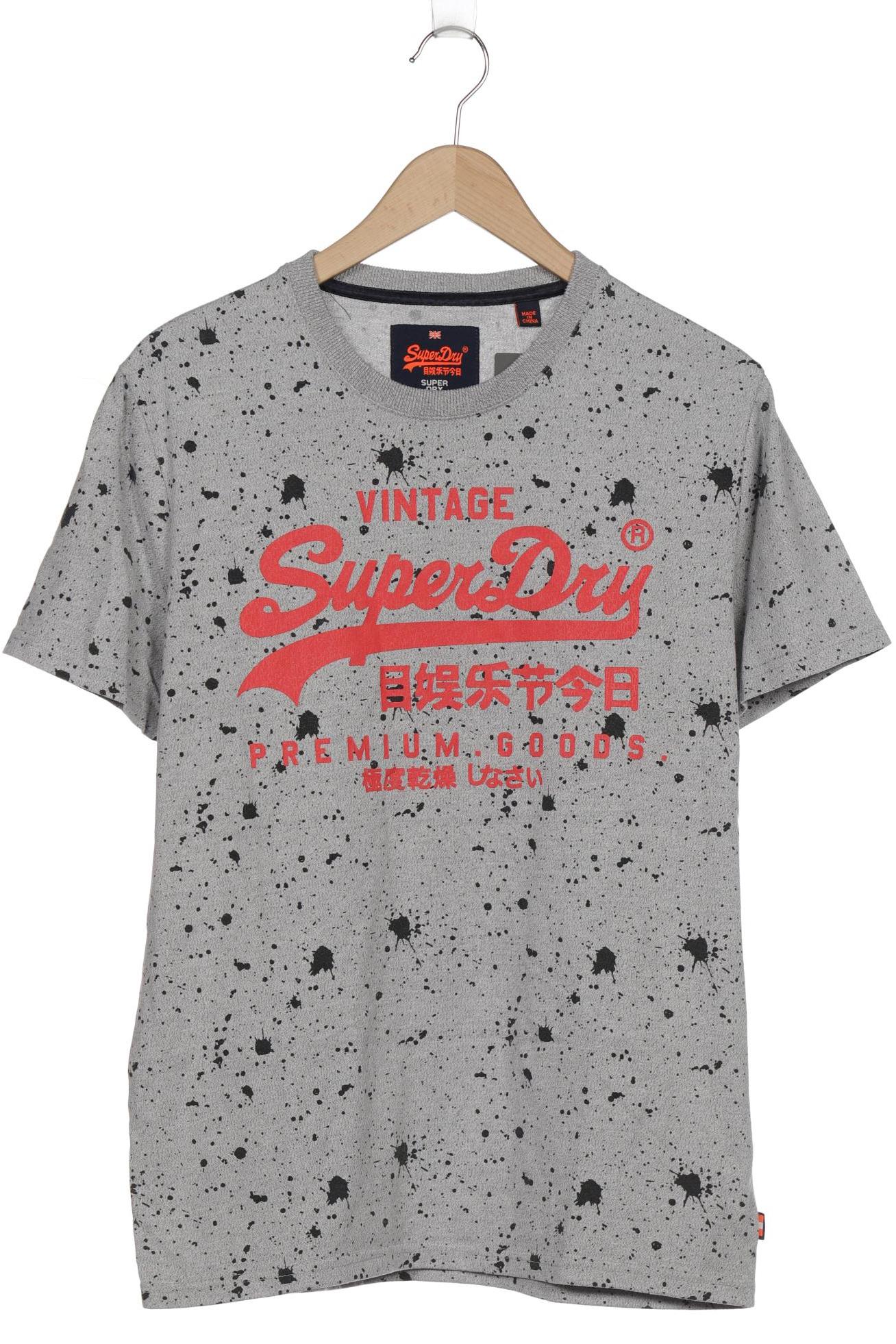 

Superdry Herren T-Shirt, grau, Gr. 54