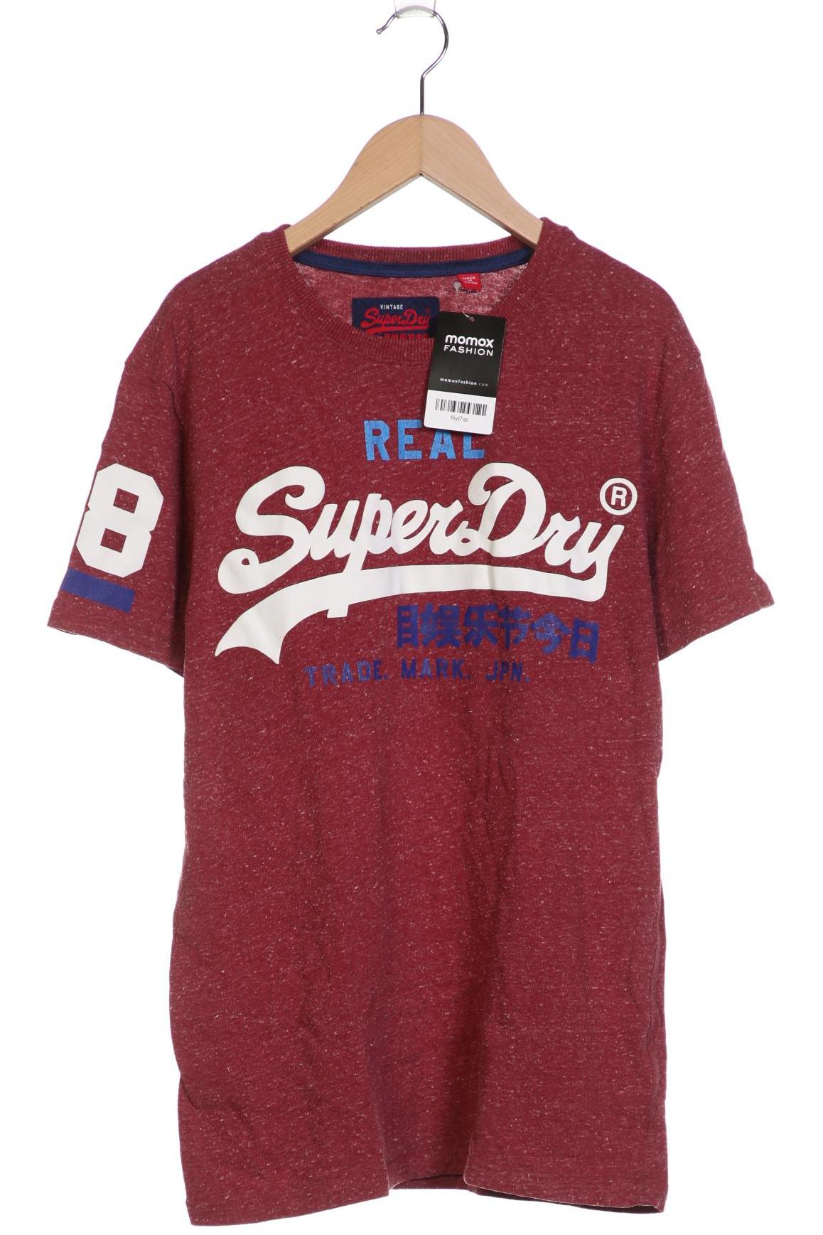 

Superdry Herren T-Shirt, bordeaux, Gr. 48