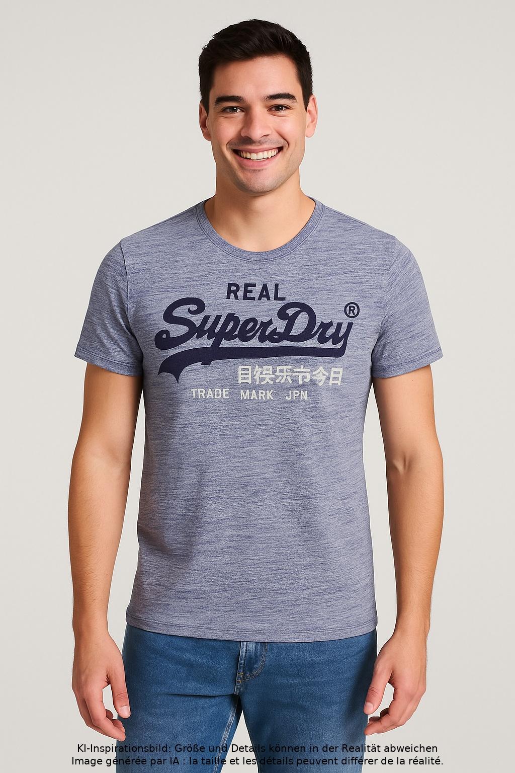 

Superdry Herren T-Shirt, mehrfarbig, Gr. 52