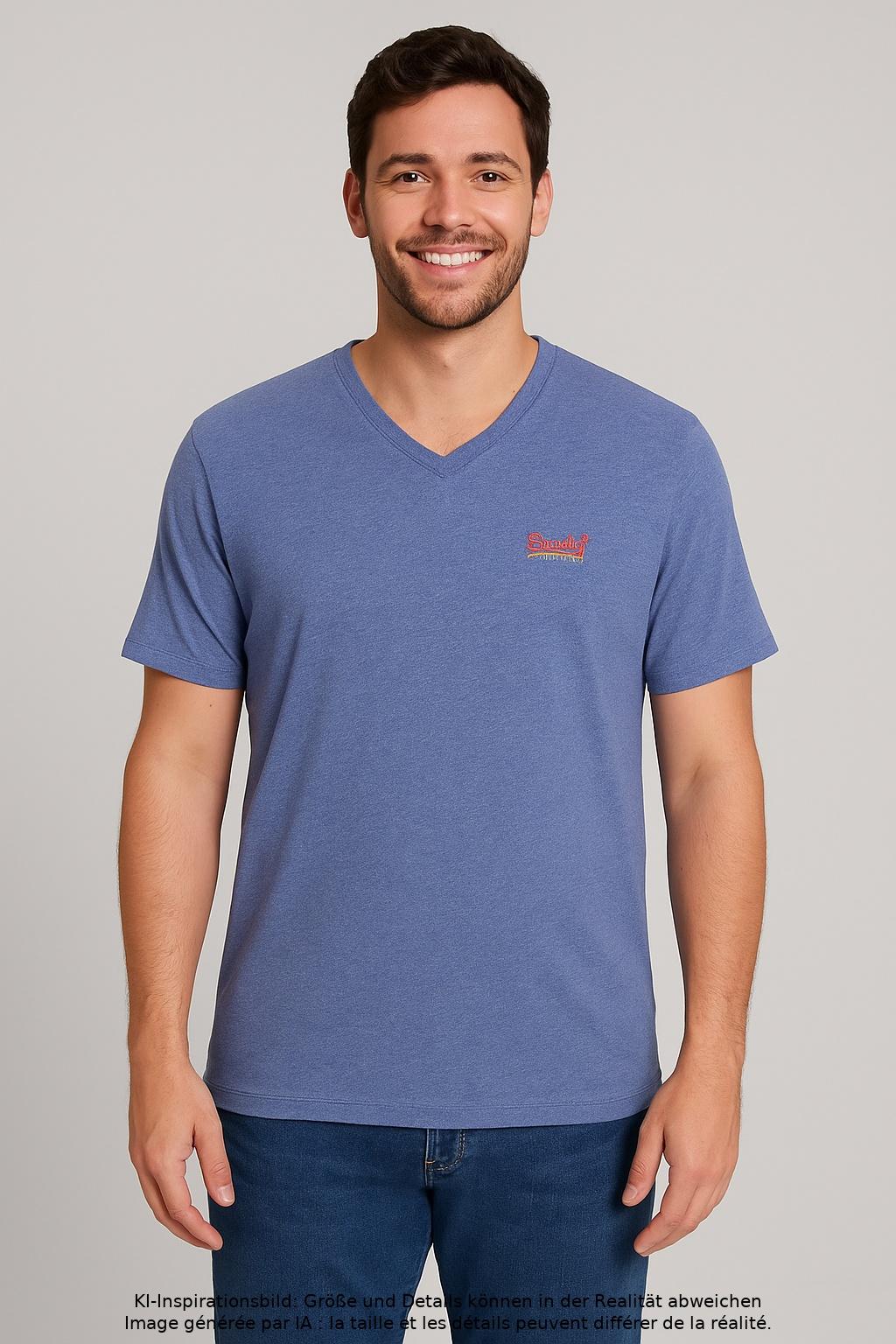 

Superdry Herren T-Shirt, blau, Gr. 54