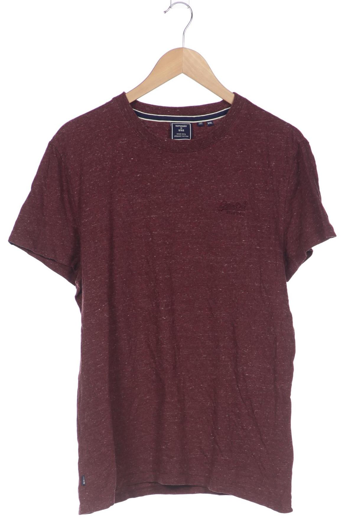 

Superdry Herren T-Shirt, bordeaux, Gr. 56