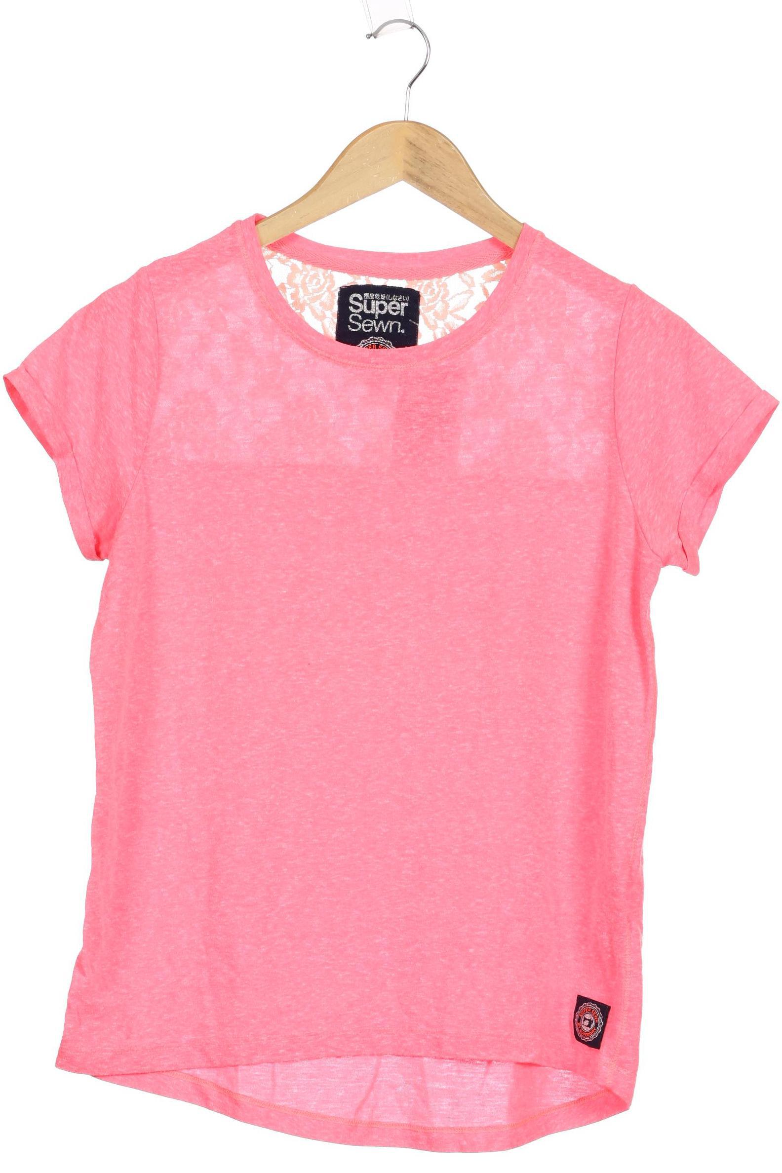 

Superdry Damen T-Shirt, pink, Gr.