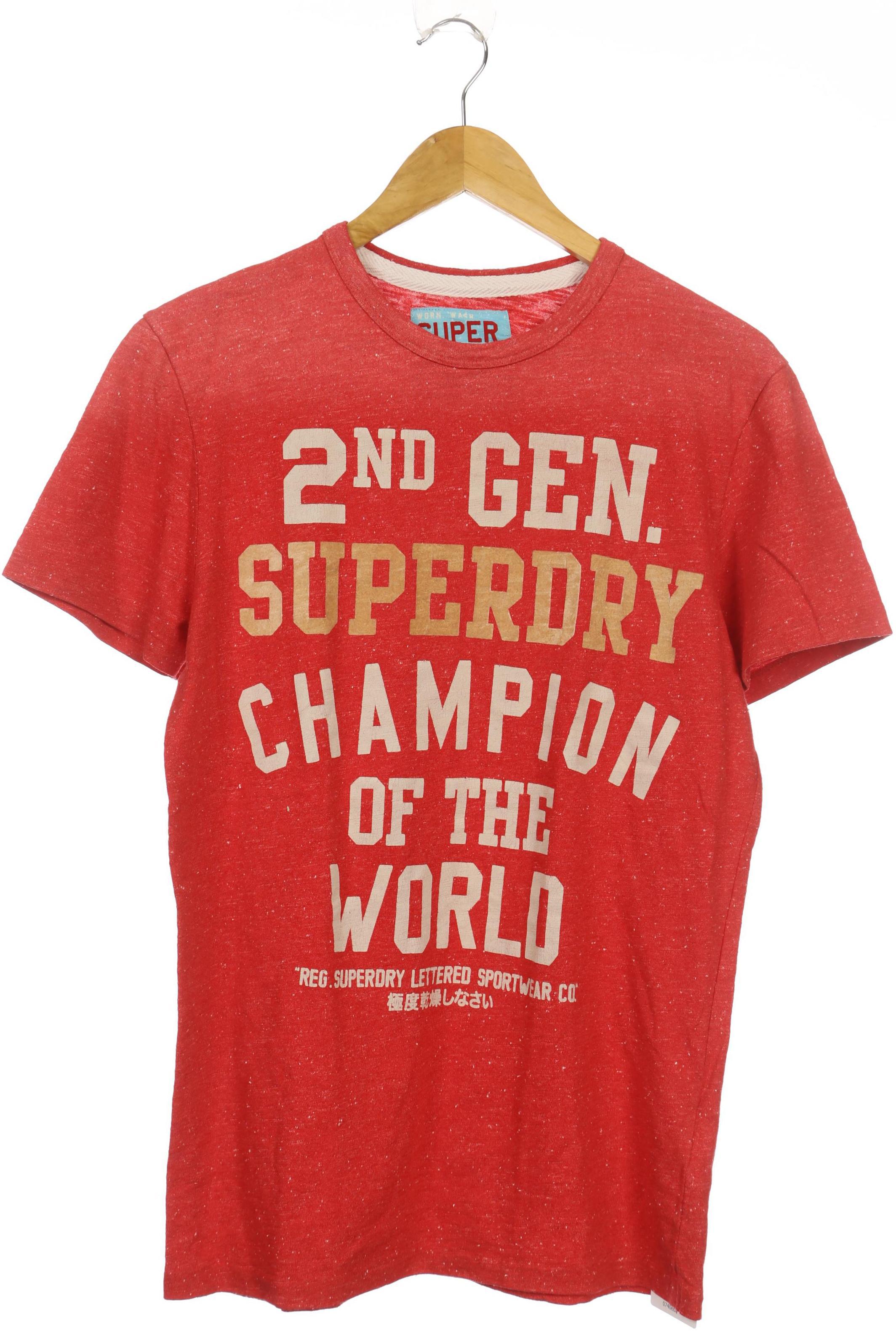 

Superdry Herren T-Shirt, rot, Gr.