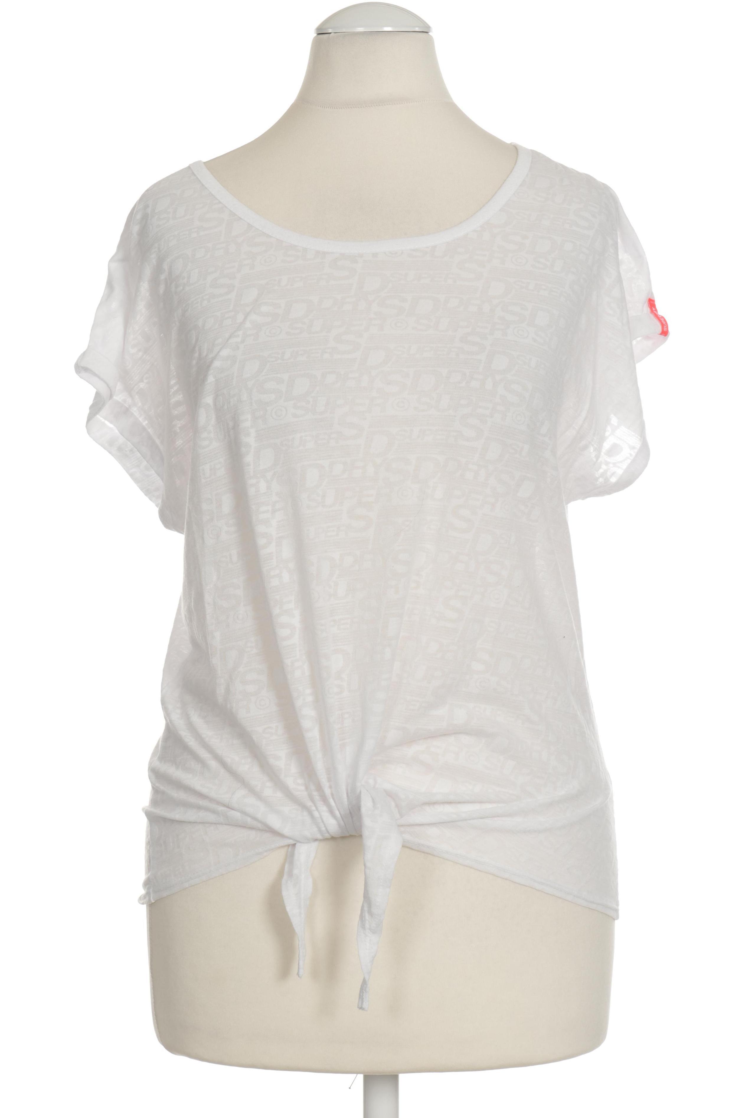 

Superdry Damen T-Shirt, weiß, Gr.