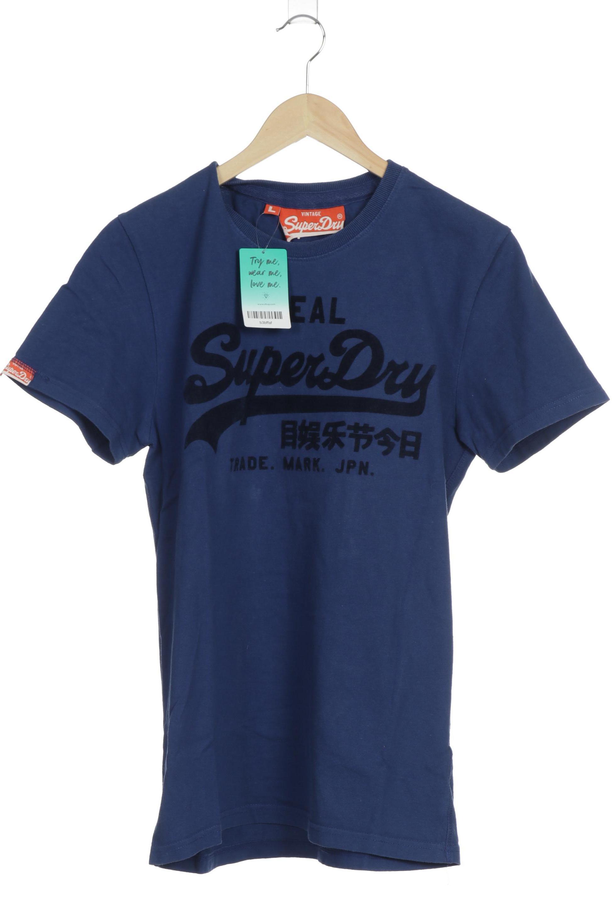 

Superdry Herren T-Shirt, blau, Gr.