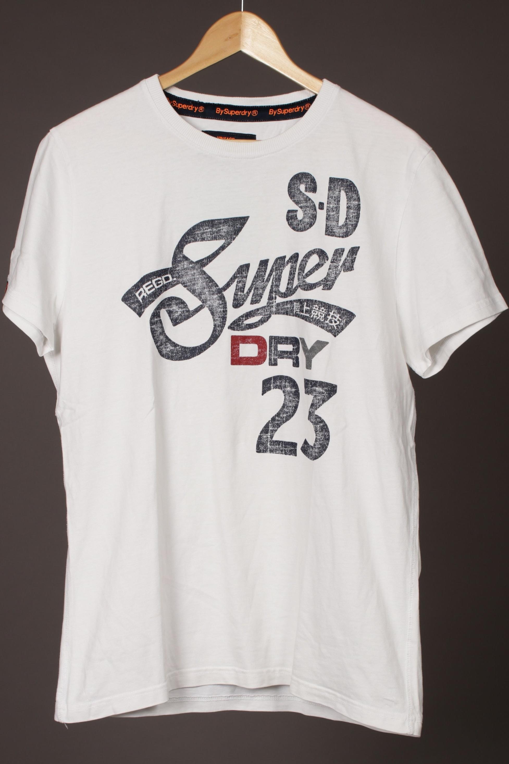 

Superdry Herren T-Shirt, weiß, Gr.