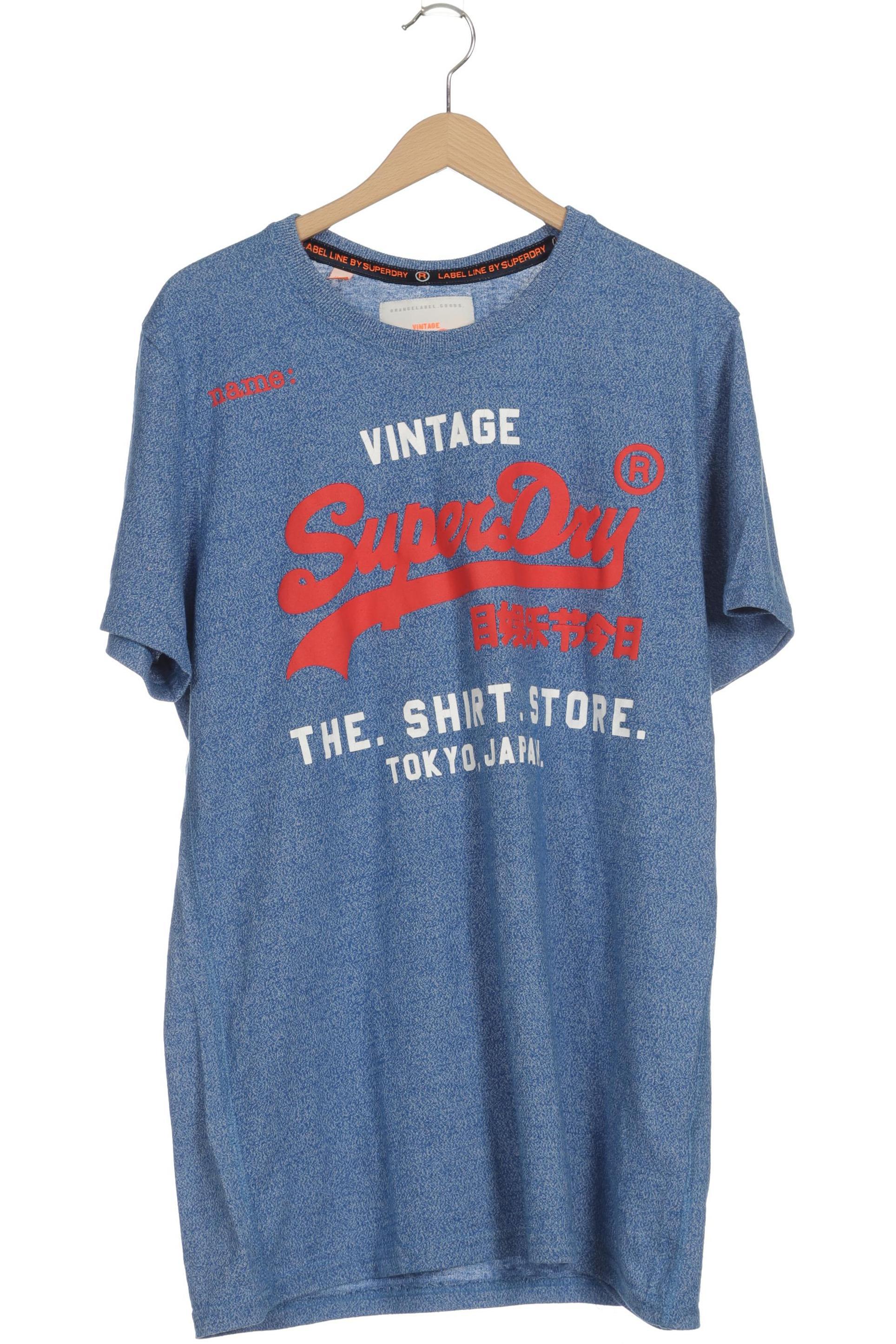 

Superdry Herren T-Shirt, blau, Gr.