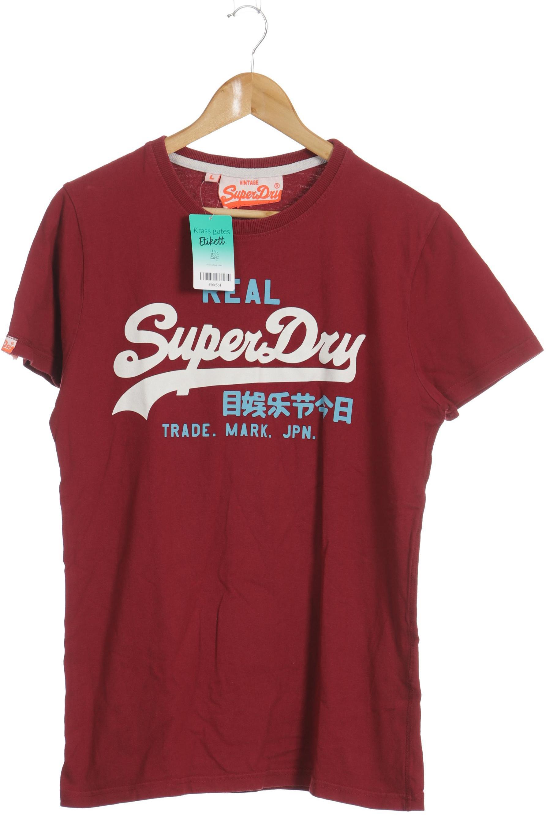 

Superdry Herren T-Shirt, rot, Gr.