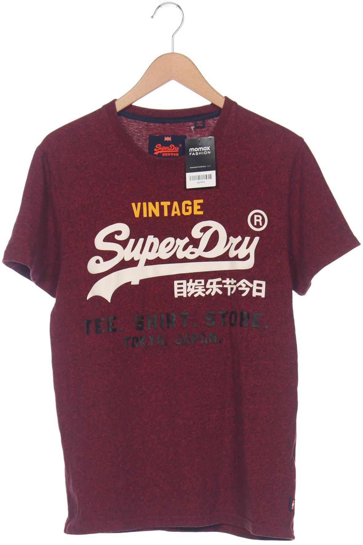 

Superdry Herren T-Shirt, bordeaux, Gr. 52
