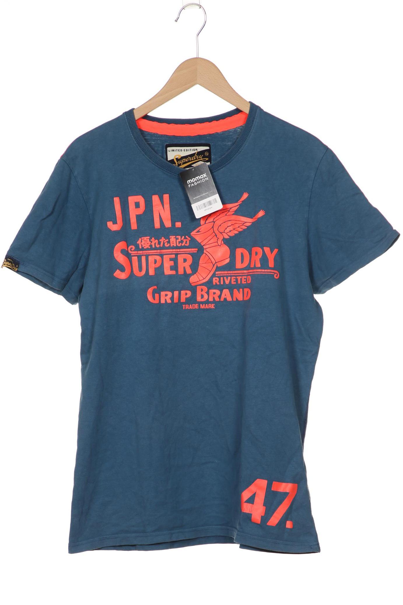 

Superdry Herren T-Shirt, blau