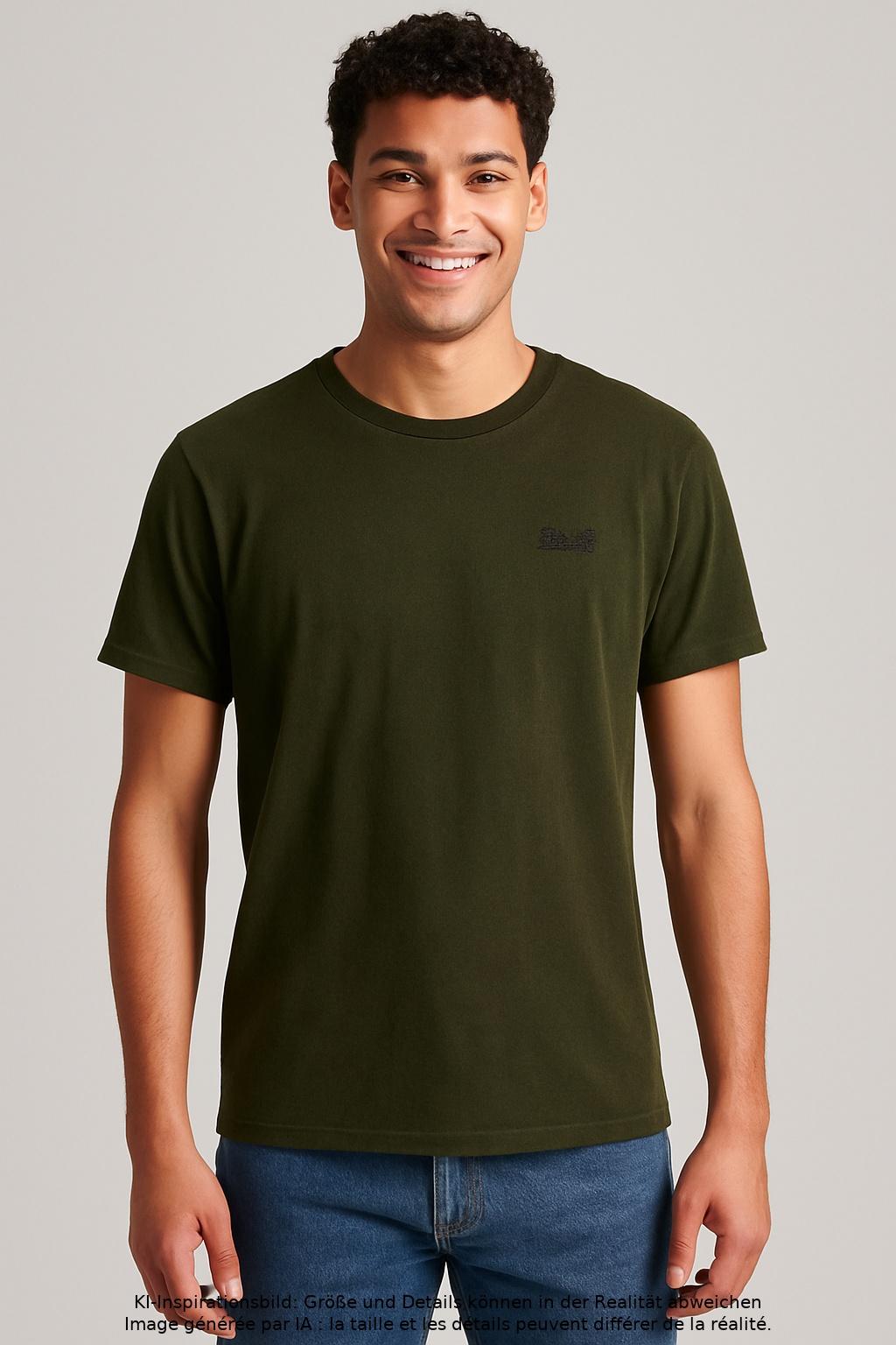 

Superdry Herren T-Shirt, grün, Gr. 48