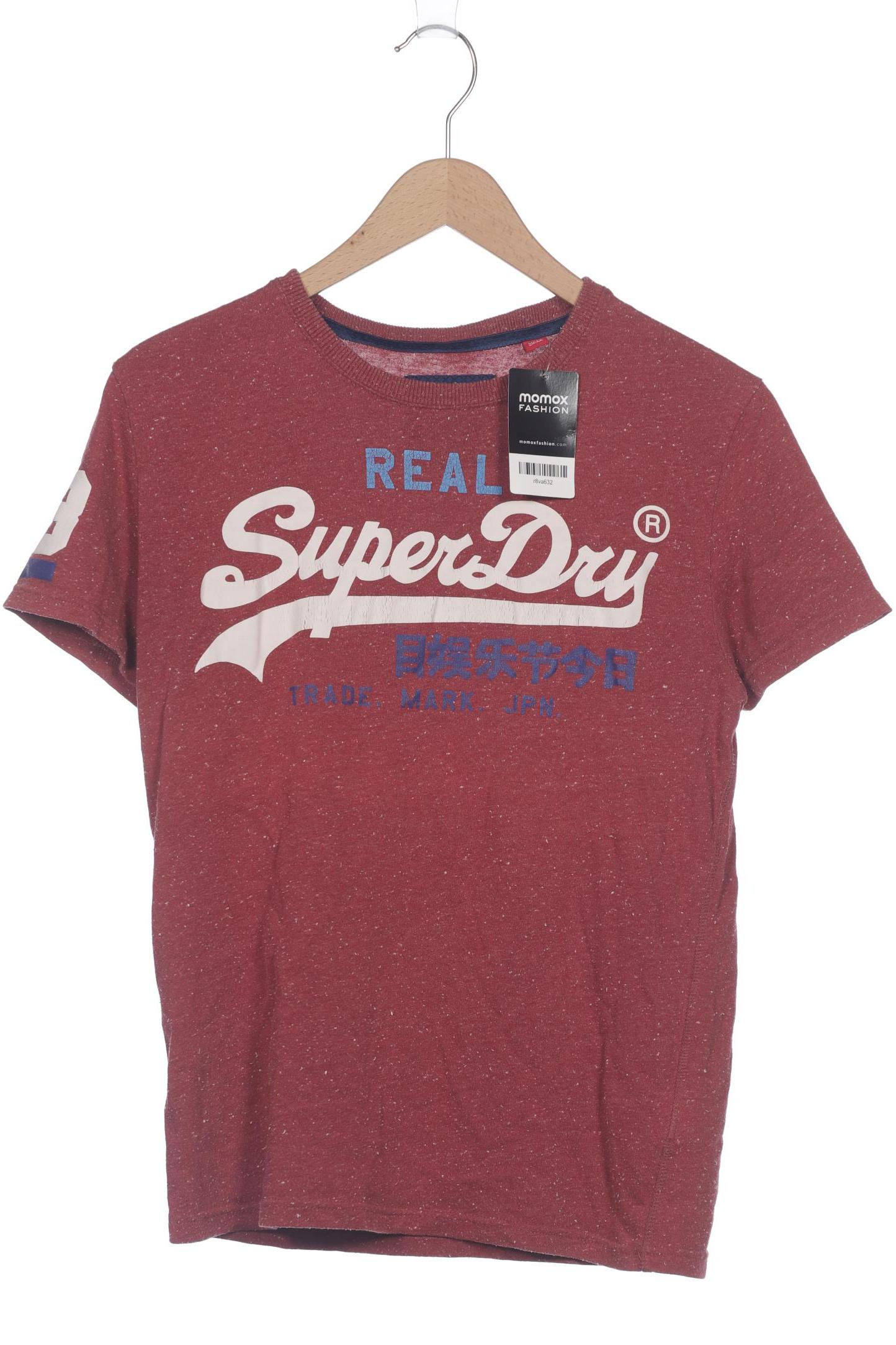 

Superdry Herren T-Shirt, bordeaux, Gr. 46
