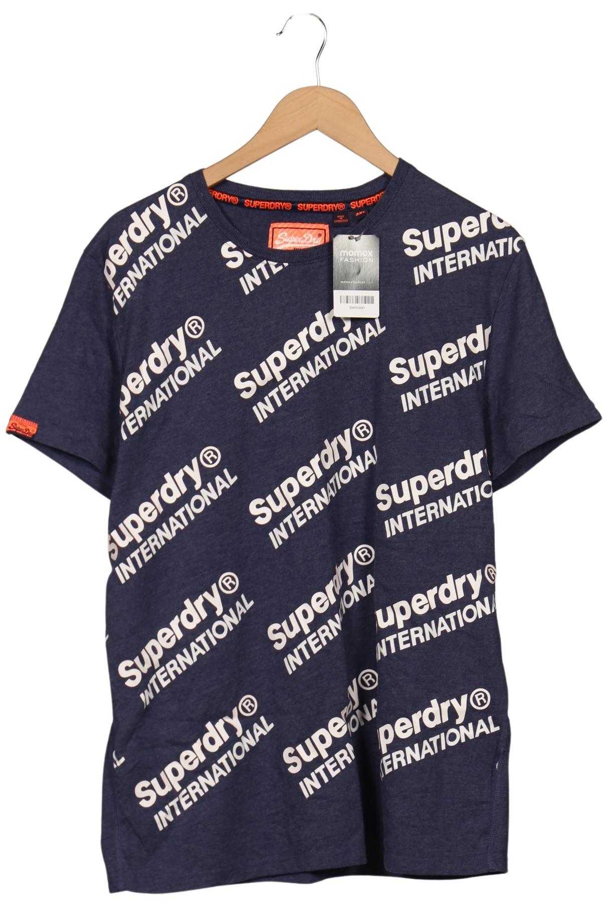 

Superdry Herren T-Shirt, marineblau, Gr. 58